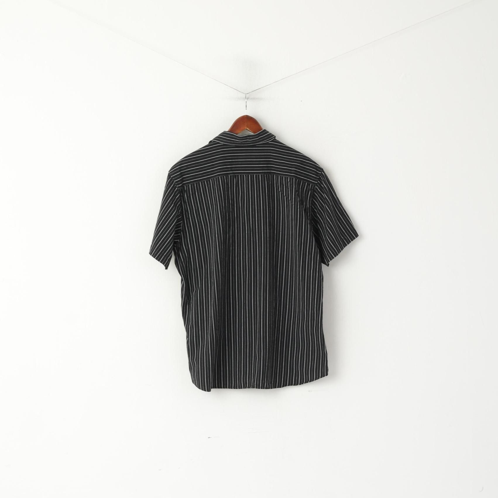 Joe Browns Joe Browns Men XL Casual Shirt Black Cotton 4661 Size US XL / EU 56 / 4 - 7 Thumbnail