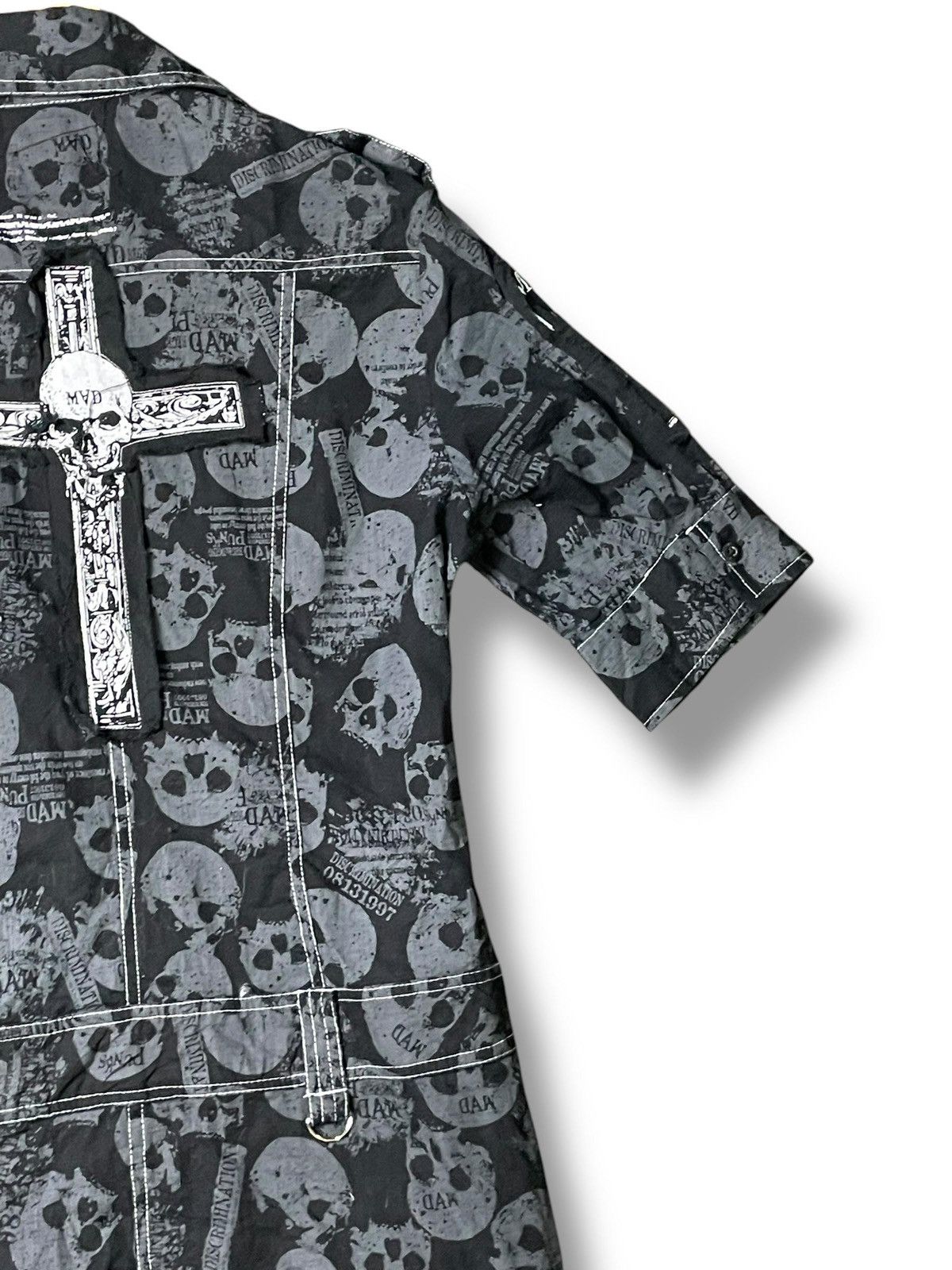 If Six Was Nine × Japanese Brand × Le Grande Bleu (L.G.B.) Vintage Mad Punks Button Ups Shirts (49) Size US L / EU 52-54 / 3 - 19 Thumbnail