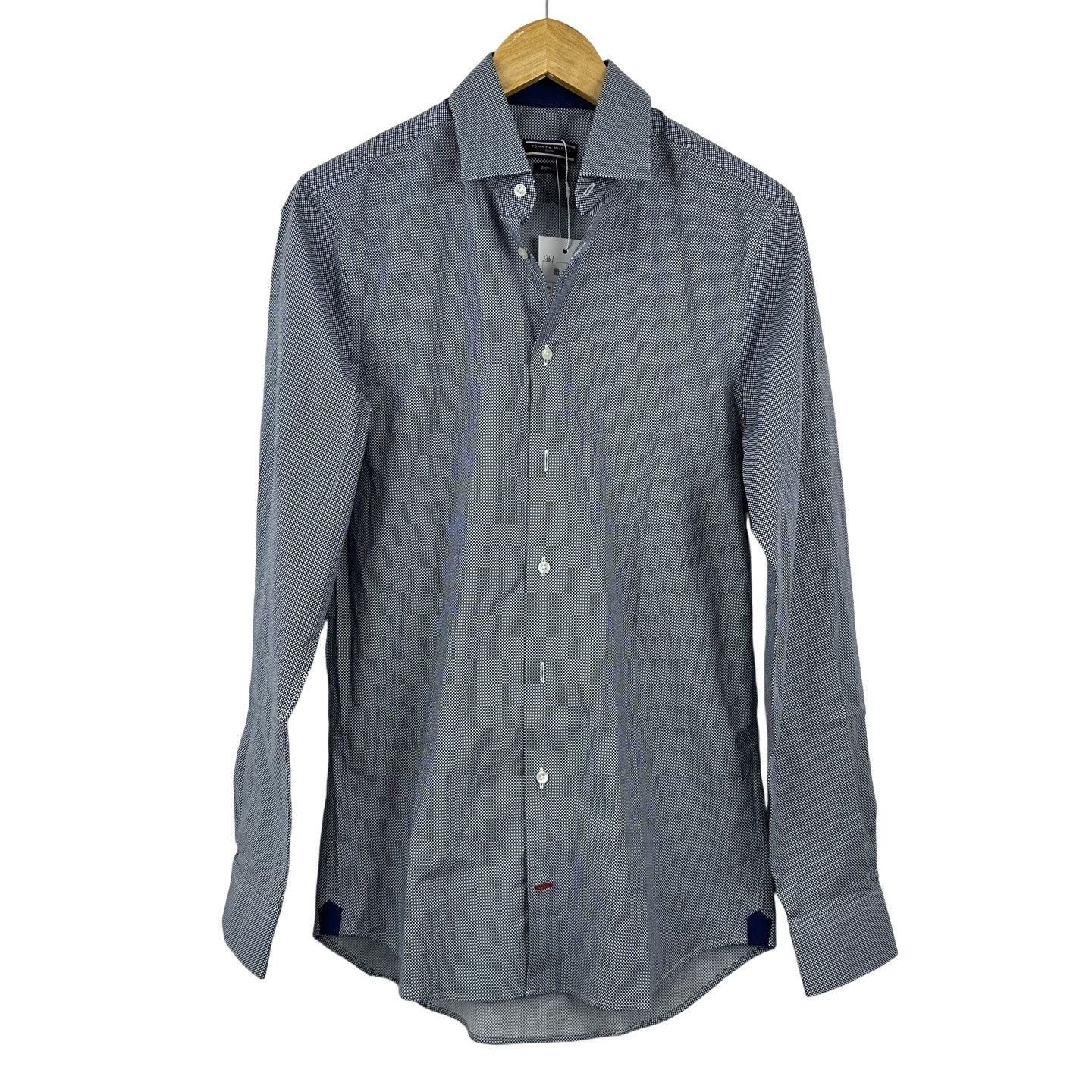 Tommy Hilfiger Tommy Hilfiger Polka Dot Long Sleeve Shirt Size 38 Size US S / EU 44-46 / 1 - 1 Thumbnail