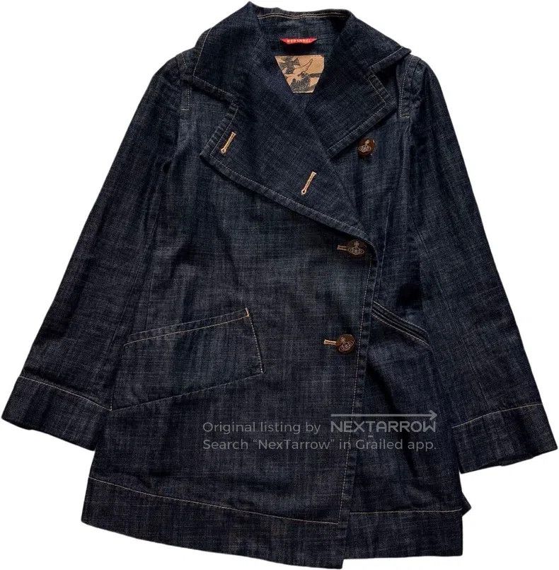 Vivienne Westwood Vivienne Westwood Denim coat jacket Size S / US 4 / IT 40 - 1 Thumbnail