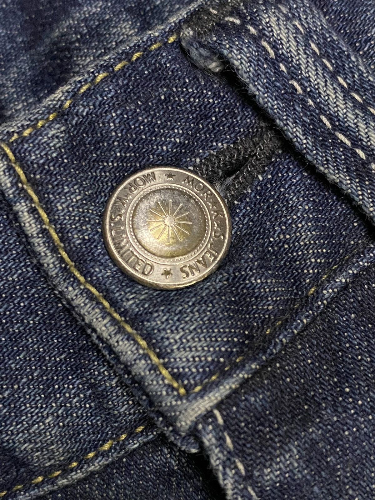 FranCisT MOR.K.S RARE! Francist Mor.k.s selvedge disteressed denim Size US 30 / EU 46 - 5 Thumbnail