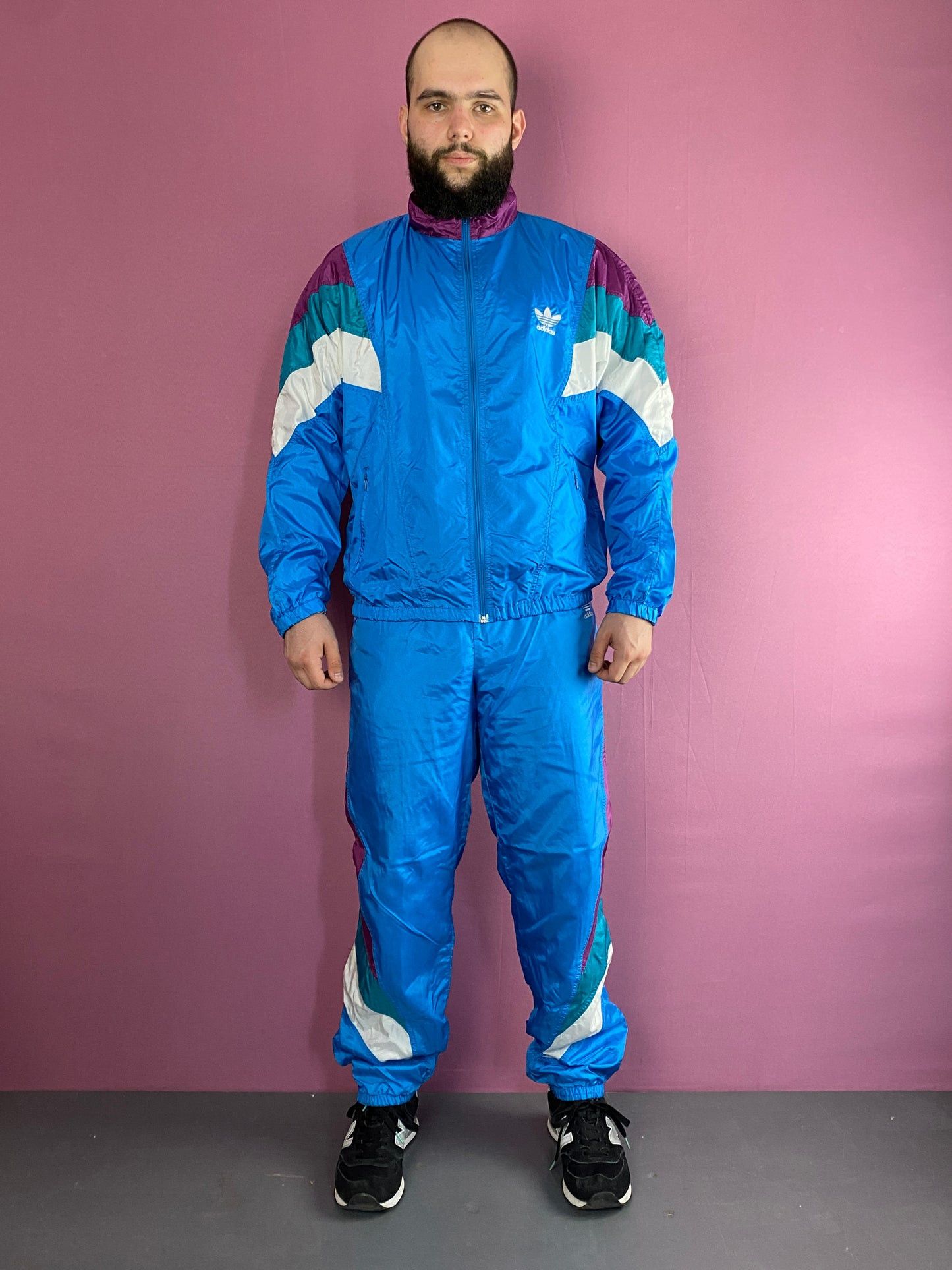 Adidas 90s Adidas Originals Vintage Men's Tracksuit Set - L Size US L / EU 52-54 / 3 - 2 Thumbnail