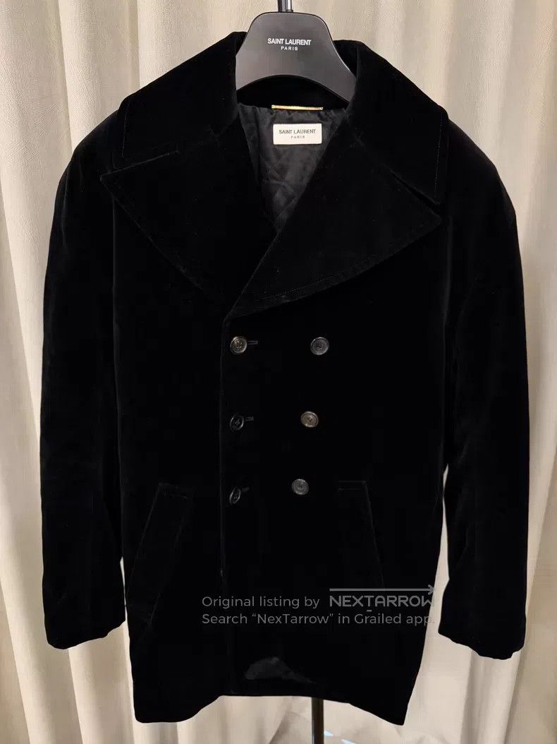Saint Laurent Paris Saint Laurent Paris size F Crystal Cotton Coat Size US S / EU 44-46 / 1 - 2 Thumbnail