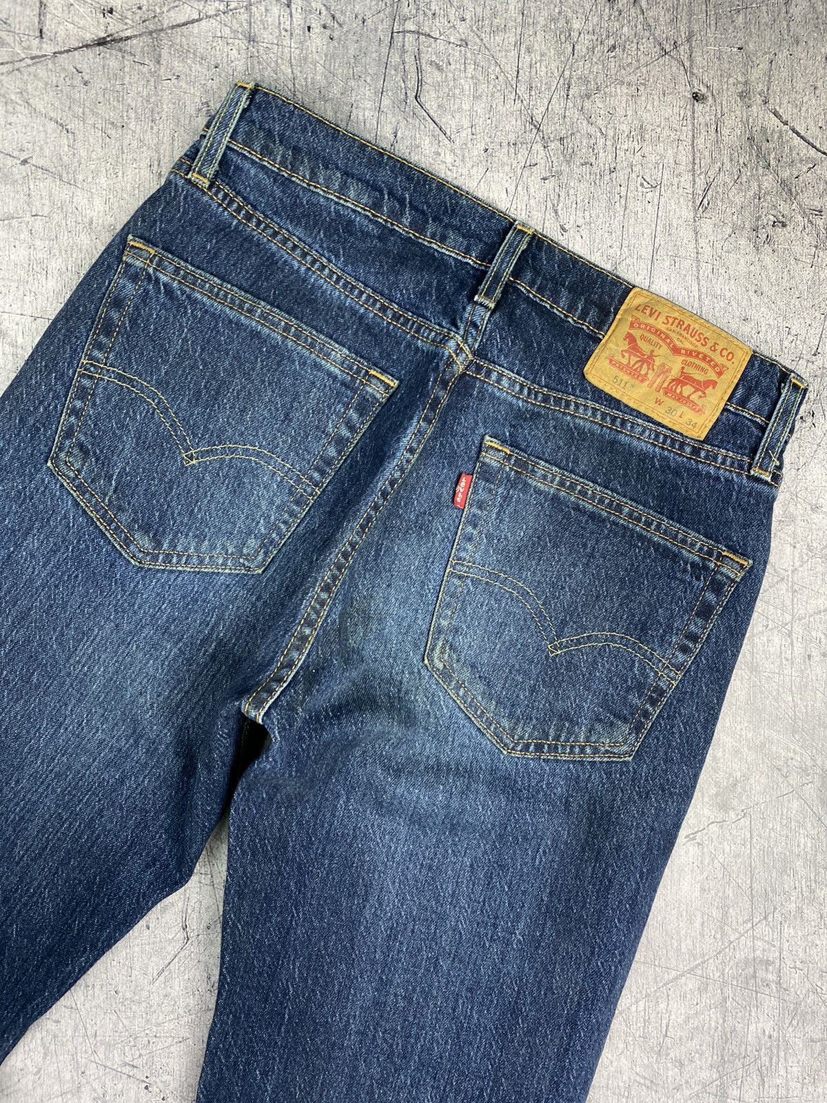 Levi's × Vintage Vintage Levis 511 Jeans Denim Pants Size US 30 / EU 46 - 4 Thumbnail