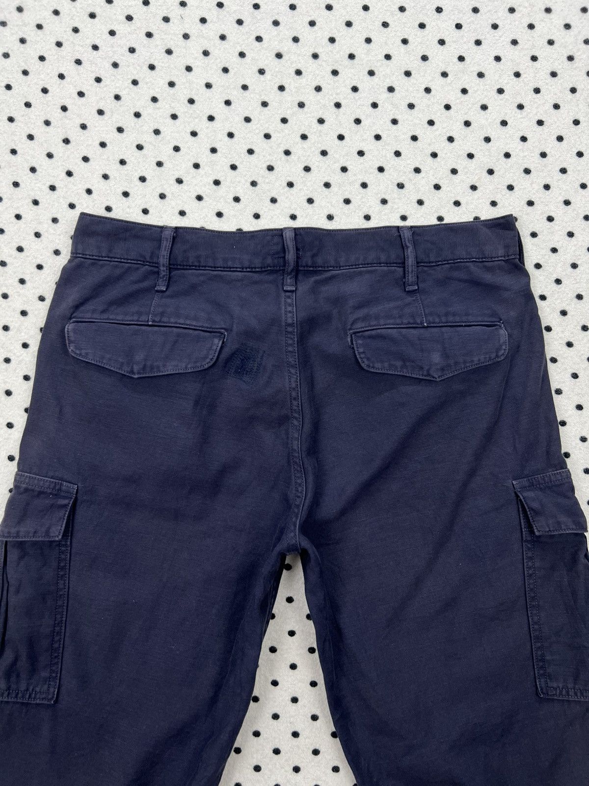 Japanese Brand Domingo DMG Faded Low Rise Cargo Size US 32 / EU 48 - 6 Thumbnail