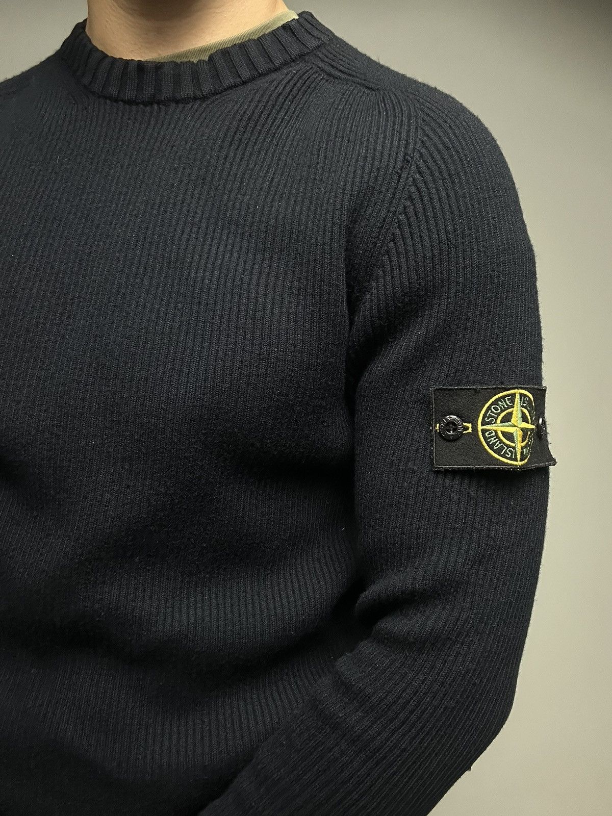 Stone Island Stone Island AW2018 Wool Knitwear Casual Sweater Streetwear Size US XL / EU 56 / 4 - 5 Thumbnail