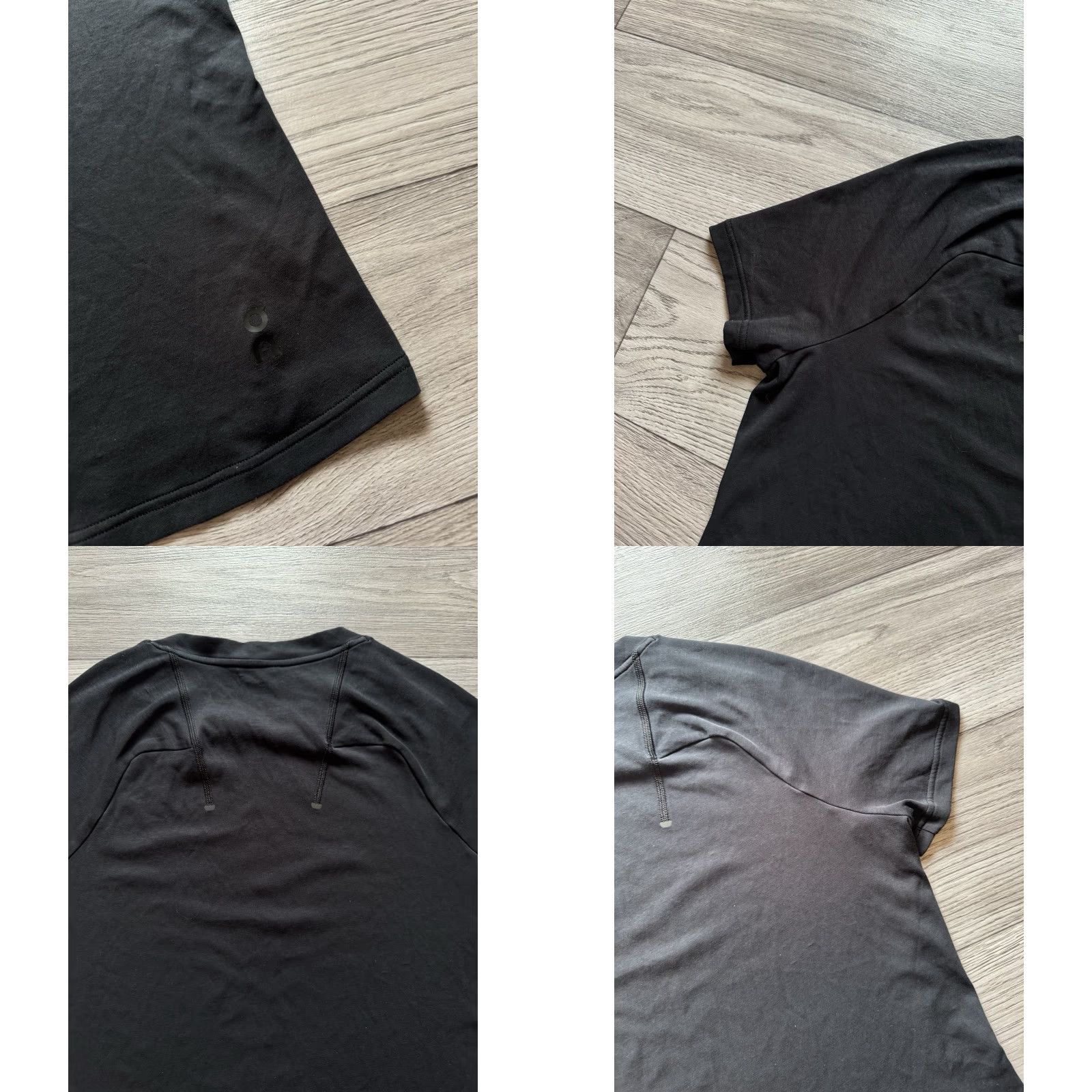 Vintage On Cloud OYM Focus T Women’s T-shirt Short Sleeve Black S Size S / US 4 / IT 40 - 10 Thumbnail