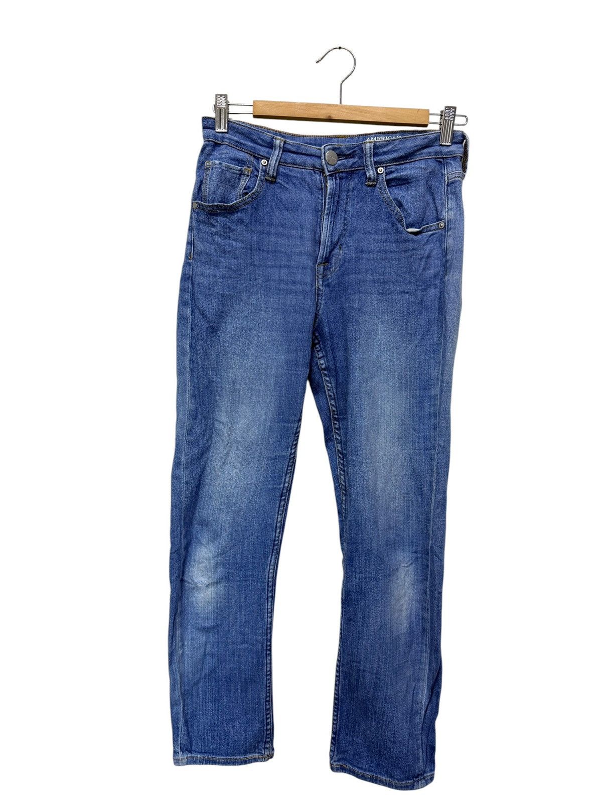 Japanese Brand Vintage American Holic Jeans Denim Pants Size US 27 - 1 Thumbnail