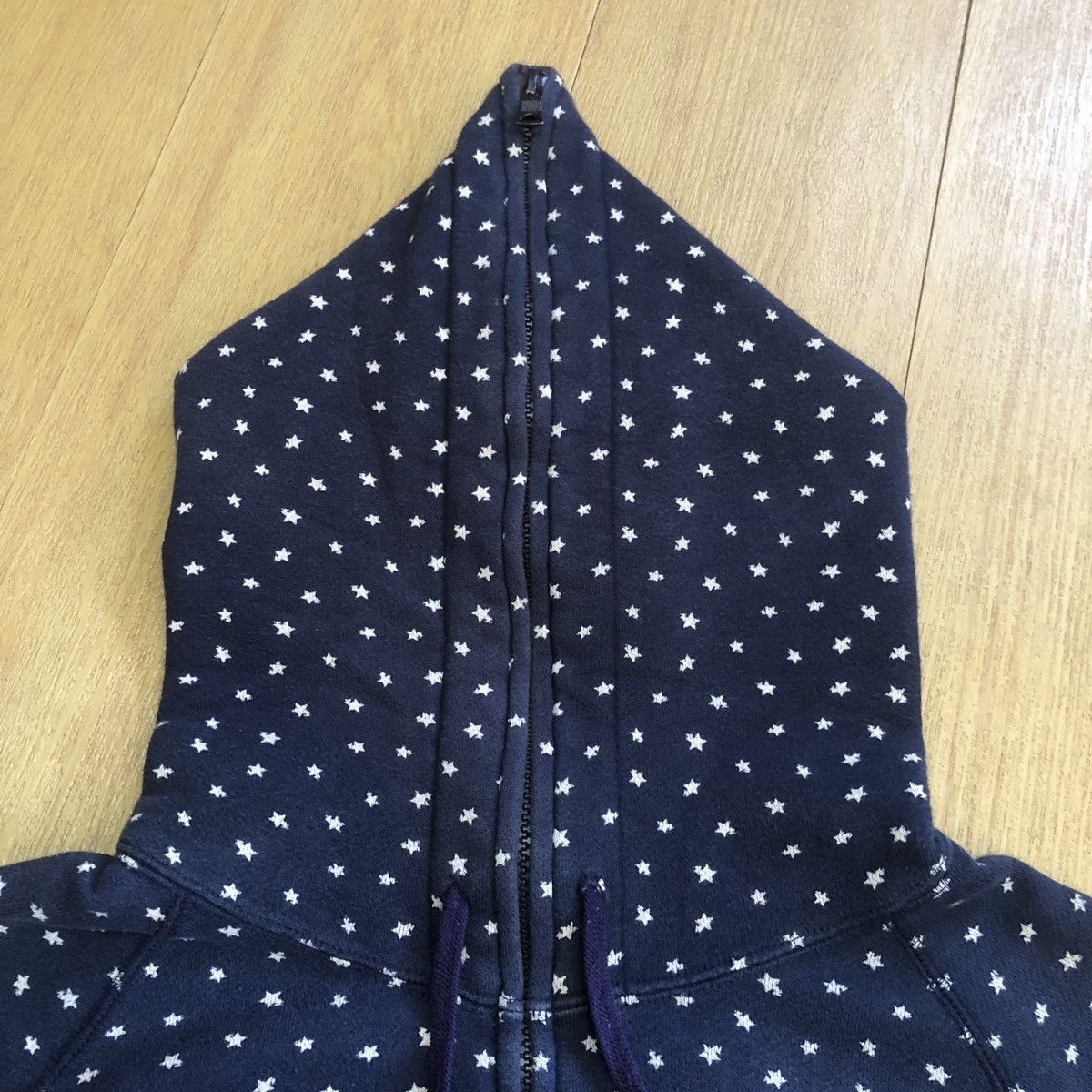 Bape Bapesta Small Logo Fullprint Fullzip Hoodie Size XS / US 0-2 / IT 36-38 - 3 Thumbnail