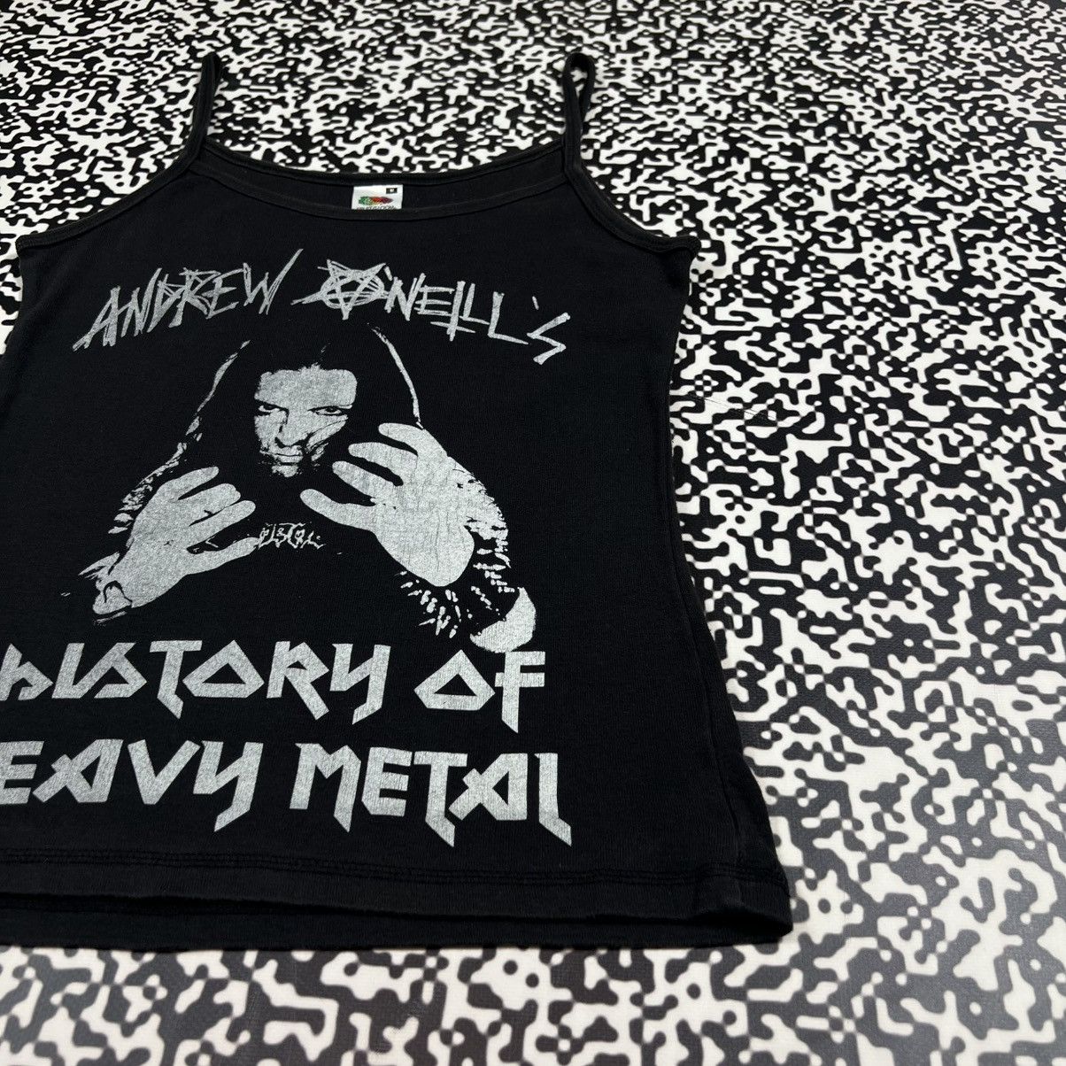 Band Tees Vintage Y2K Andrew ONeills Sit Down Lars Heavy Metal Top Size M / US 6-8 / IT 42-44 - 7 Thumbnail