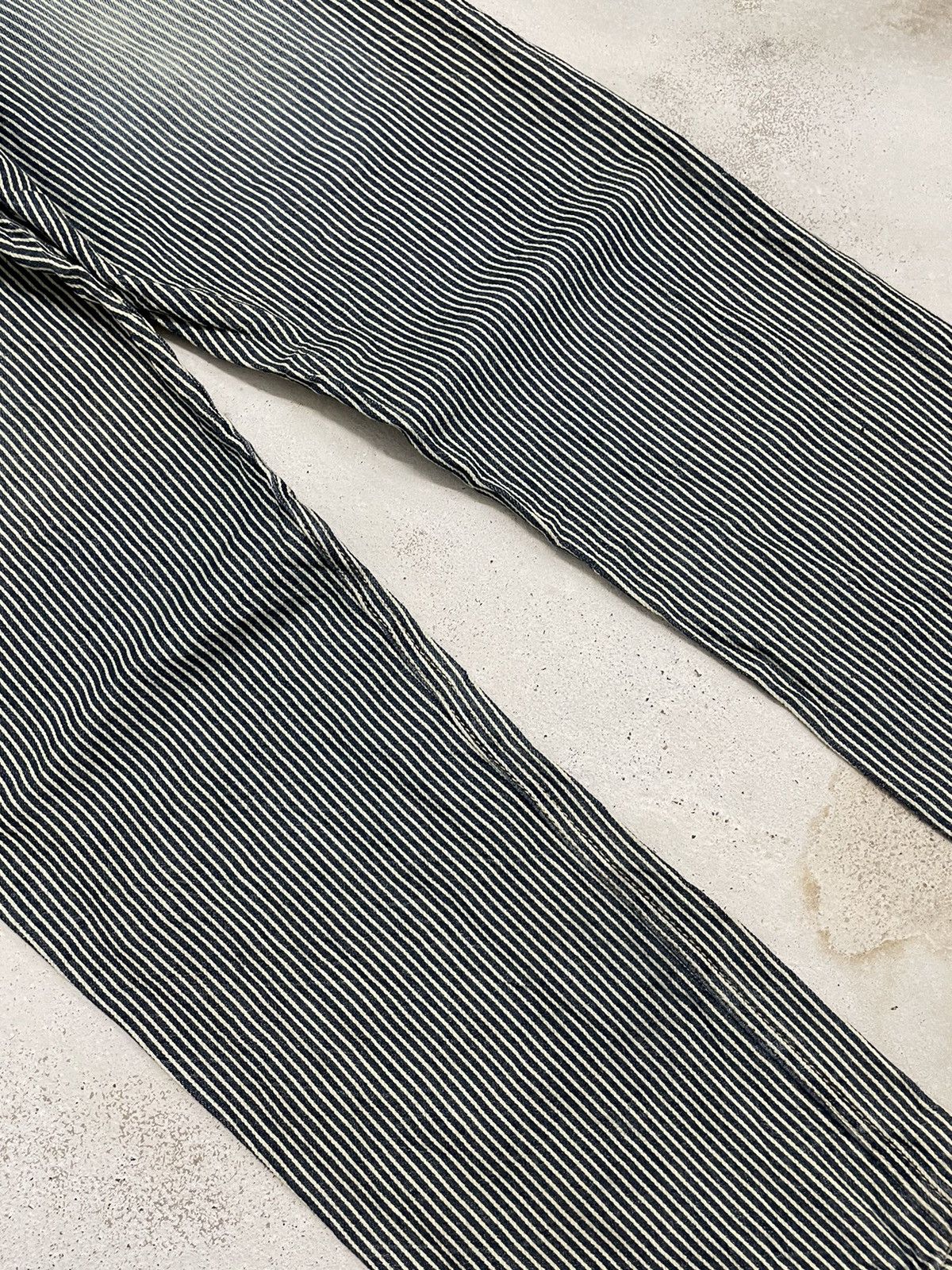 Hysteric Glamour × Japanese Brand Hickory Distressed Repair Double Waist Clone Devgru Y2K Size US 31 - 14 Thumbnail