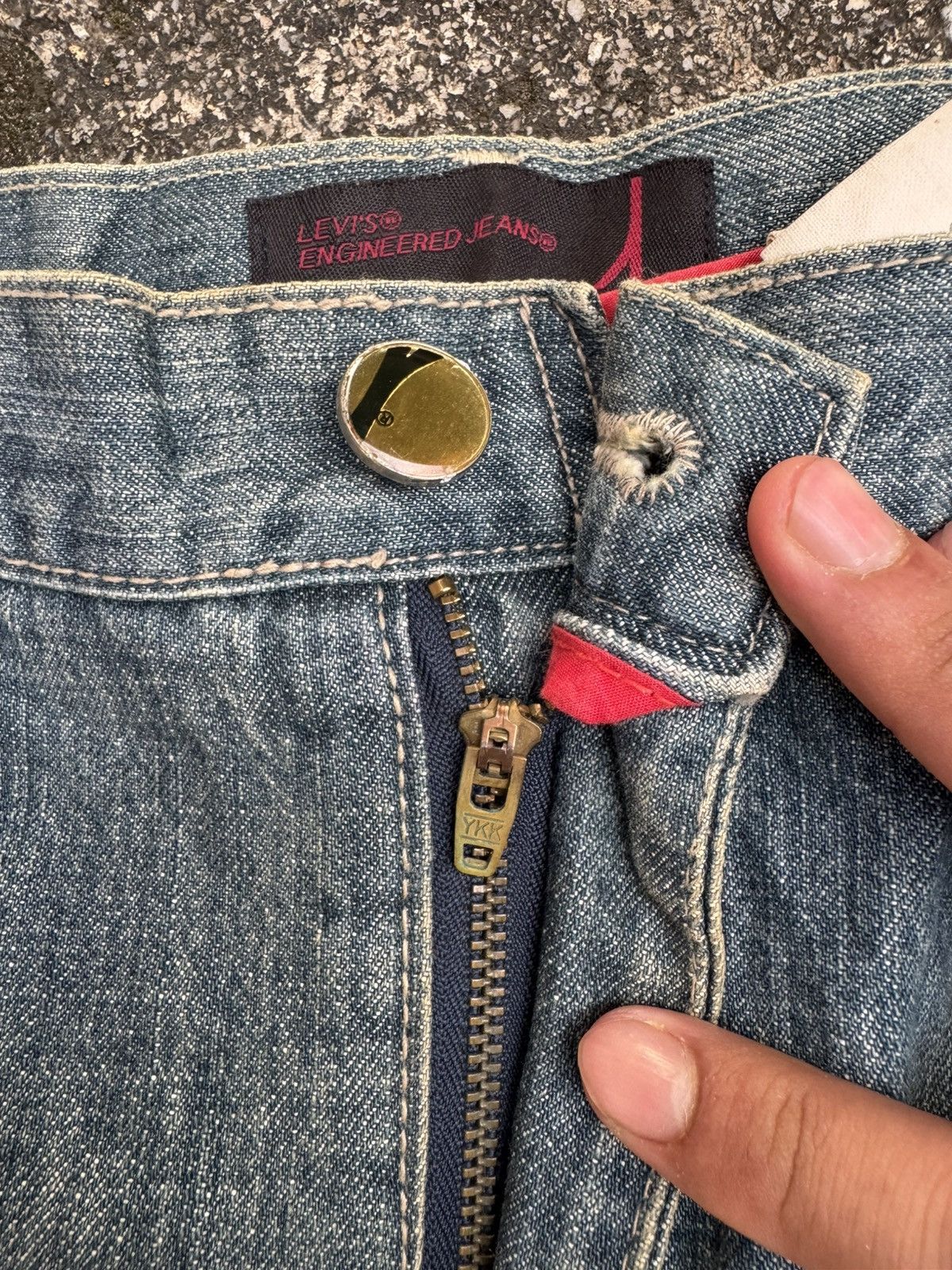 Engineered Garments × Levi's × Vintage Levis Engineered Japan Denim Jeans Size US 37 - 5 Thumbnail