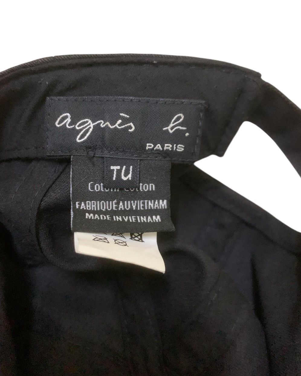 agnes b. Agnes b. Embroided Logo cap Size ONE SIZE - 7 Thumbnail