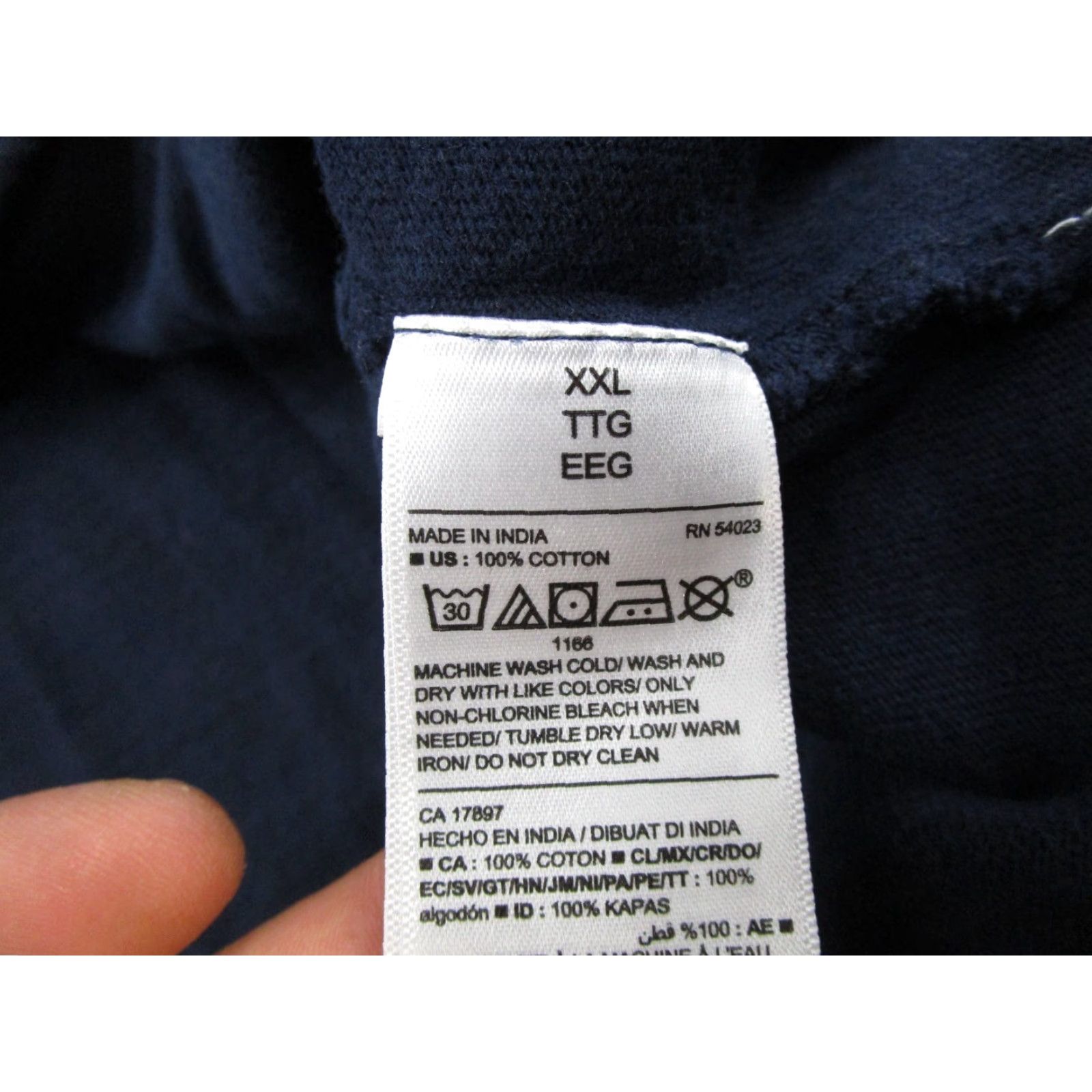 Old Navy VTG Old Navy Polo Shirt Striped Long Sleeve Cotton Rugby Size 2XL Y2K Read Size US XXL / EU 58 / 5 - 4 Thumbnail