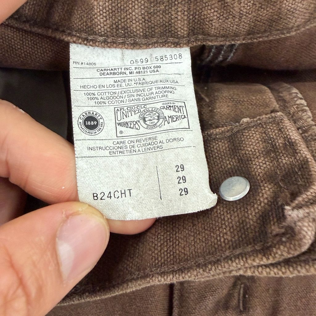 Carhartt NOS Vintage Carhartt Shorts – Size 29 Size US 29 - 4 Thumbnail