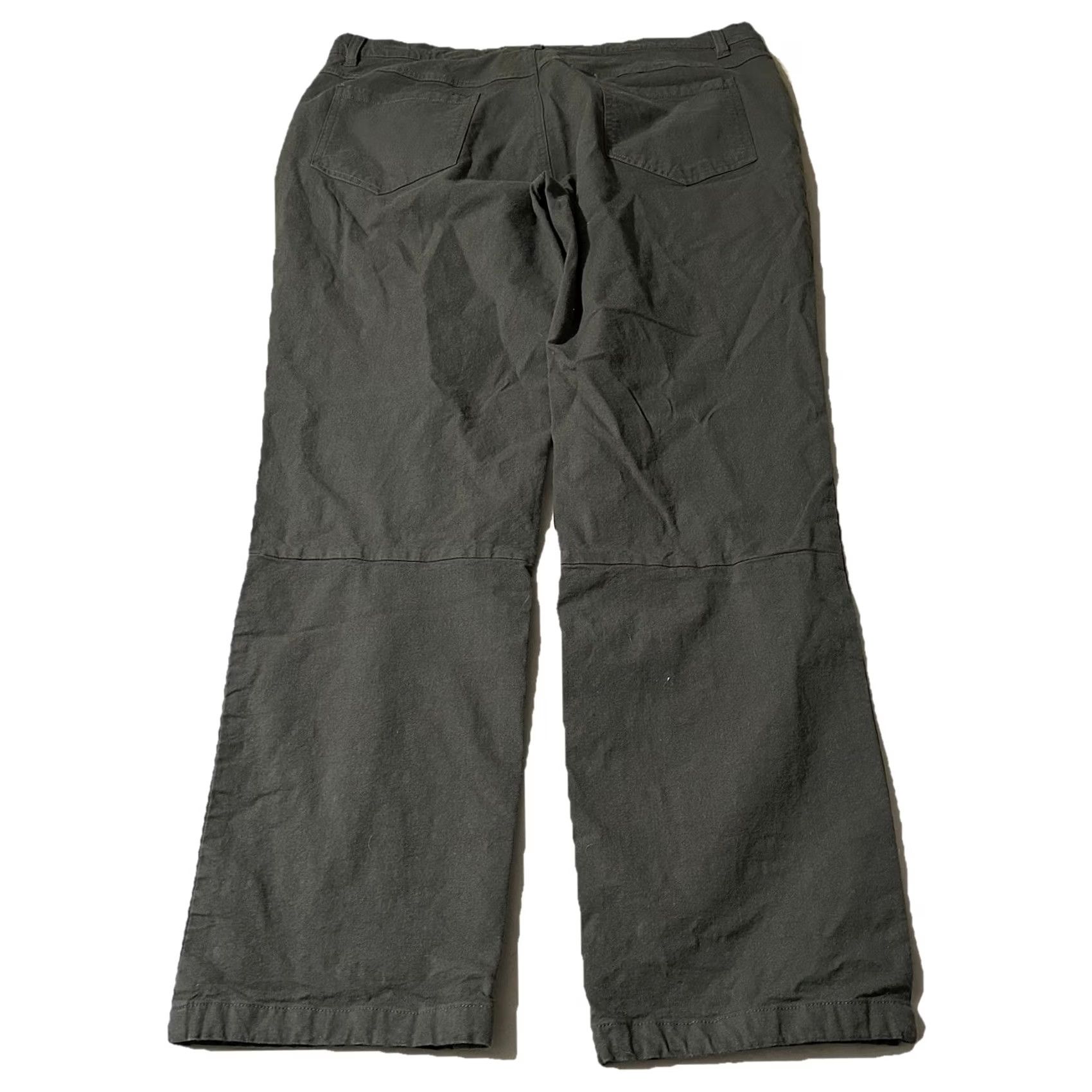 Vintage Free Fly Pants Dress Pants Bamboo Stretch Men 34x30 Green Dark Green 34 Regular Men’s Size US 34 / EU 50 - 3 Thumbnail