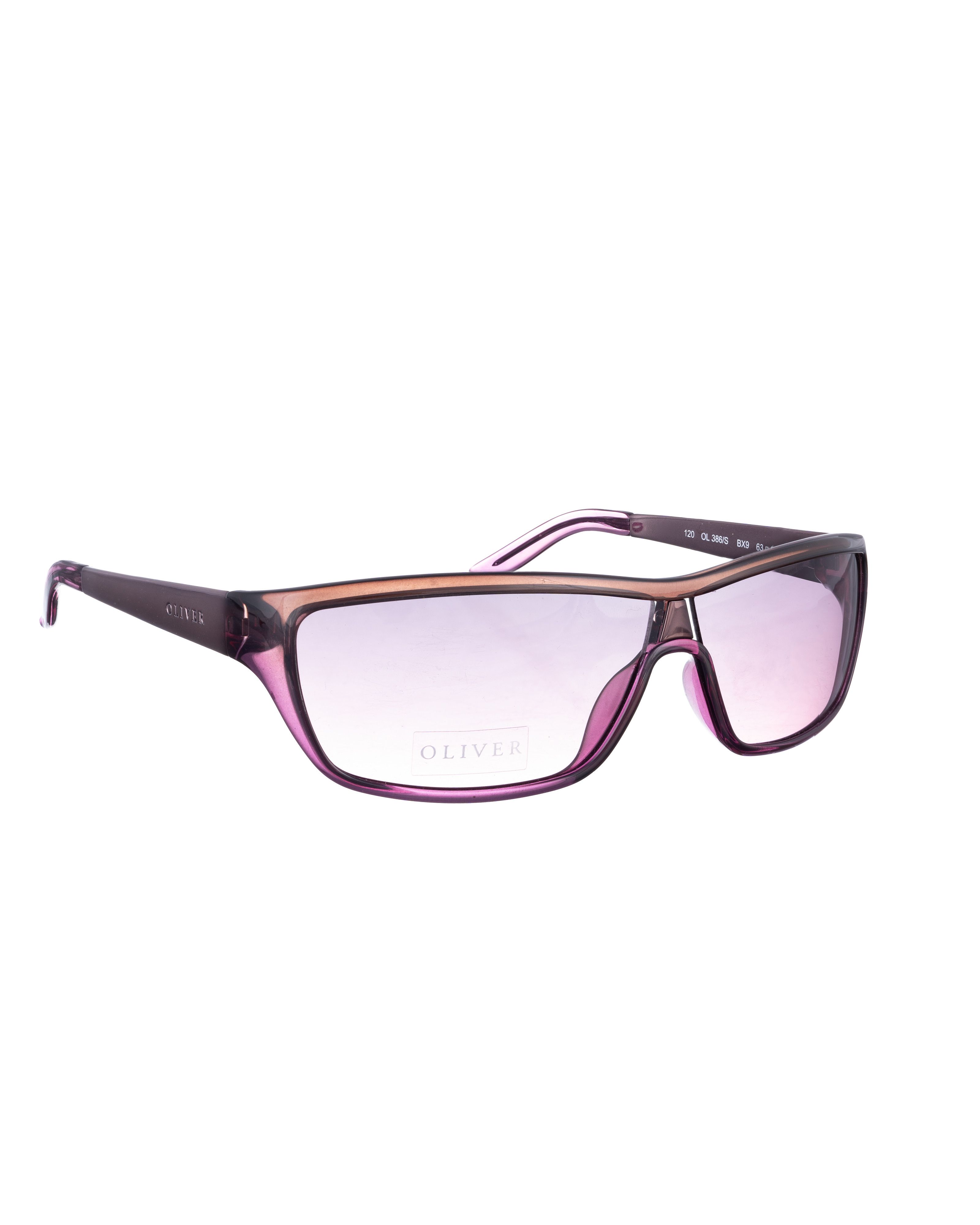 Valentino Oliver by Valentino '90s Purple Gradient Sunglasses Size ONE SIZE - 3 Thumbnail