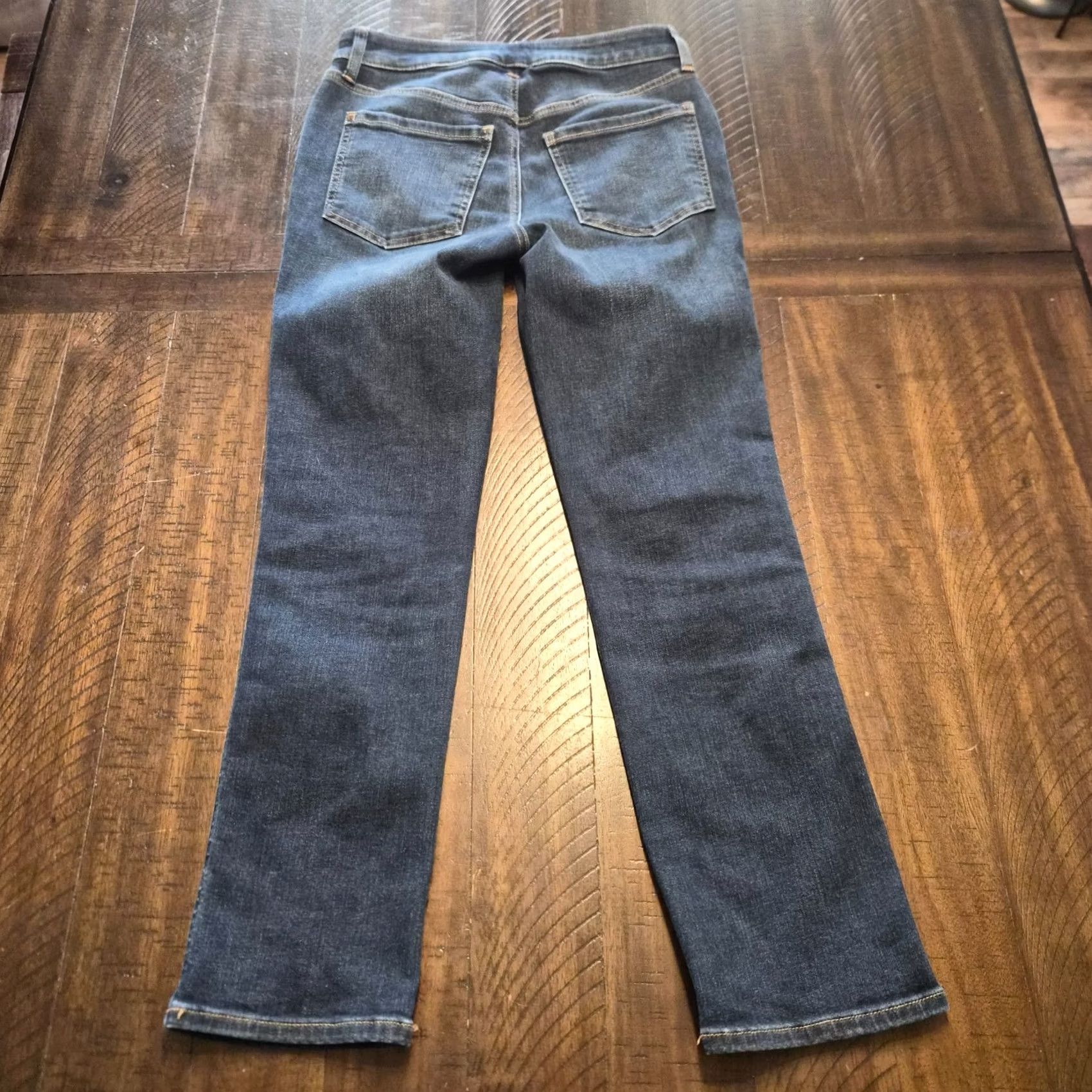 Vintage Chicos Jeans Womens Blue Define Me Denim Straight Leg Ankle Size 2 Regular Size 26" / US 2 / IT 38 - 5 Thumbnail