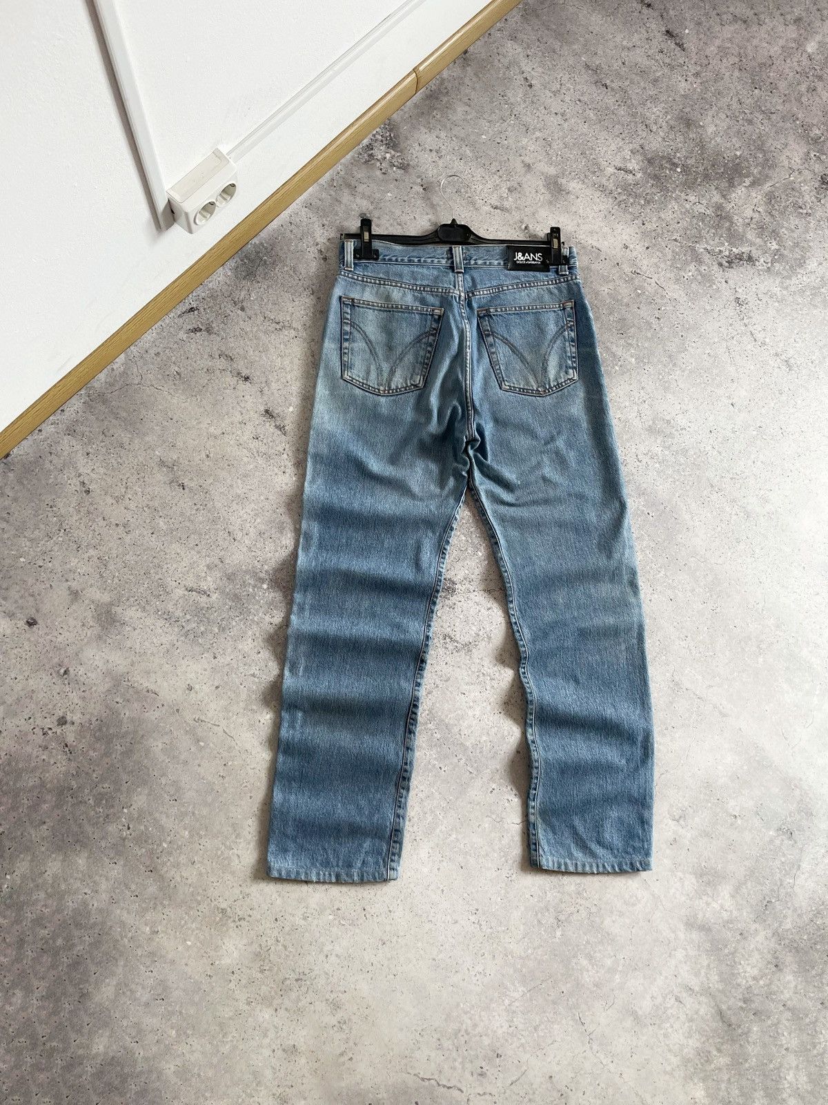 Dolce & Gabbana × Vintage Vintage Dolce & Gabbana Denim Distressed Pants Size US 34 / EU 50 - 1 Thumbnail