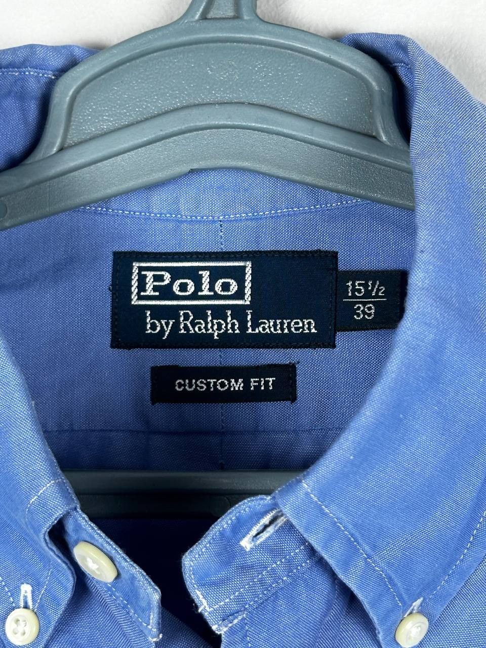 Polo Ralph Lauren Polo Ralph Lauren Luxury Oxford Blue Short Sleeve Shirt Size US L / EU 52-54 / 3 - 6 Thumbnail