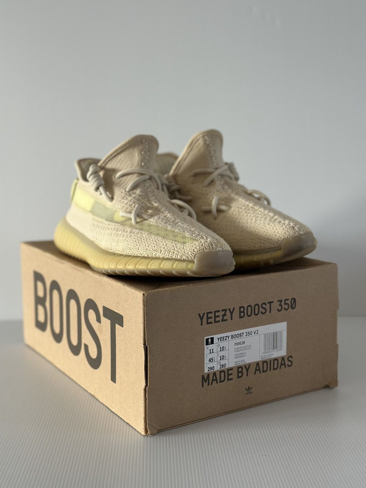 Yeezy Yeezy Boost 350 V2 FLAX Size US 11 / EU 44 - 9 Thumbnail