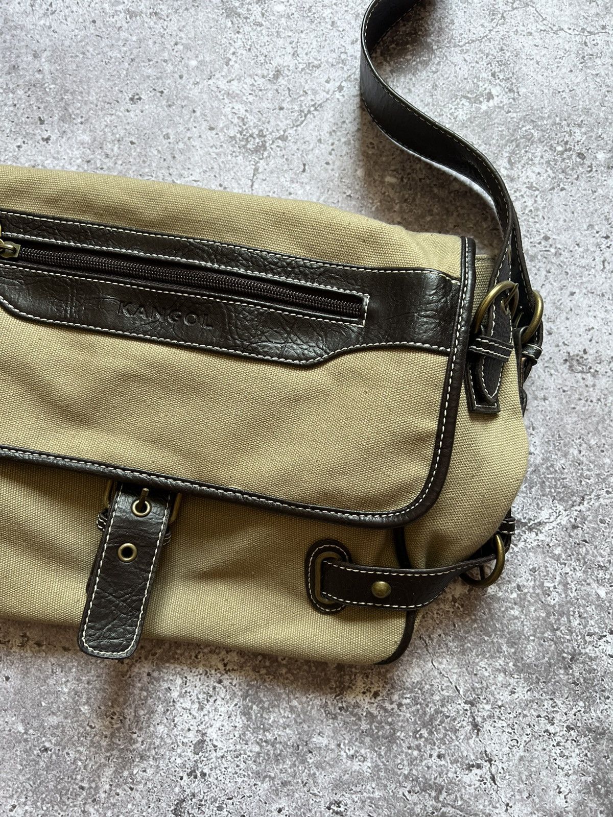 Kangol × Vintage Kangol Crossbody Bag Messenger Men’s Size ONE SIZE - 2 Thumbnail