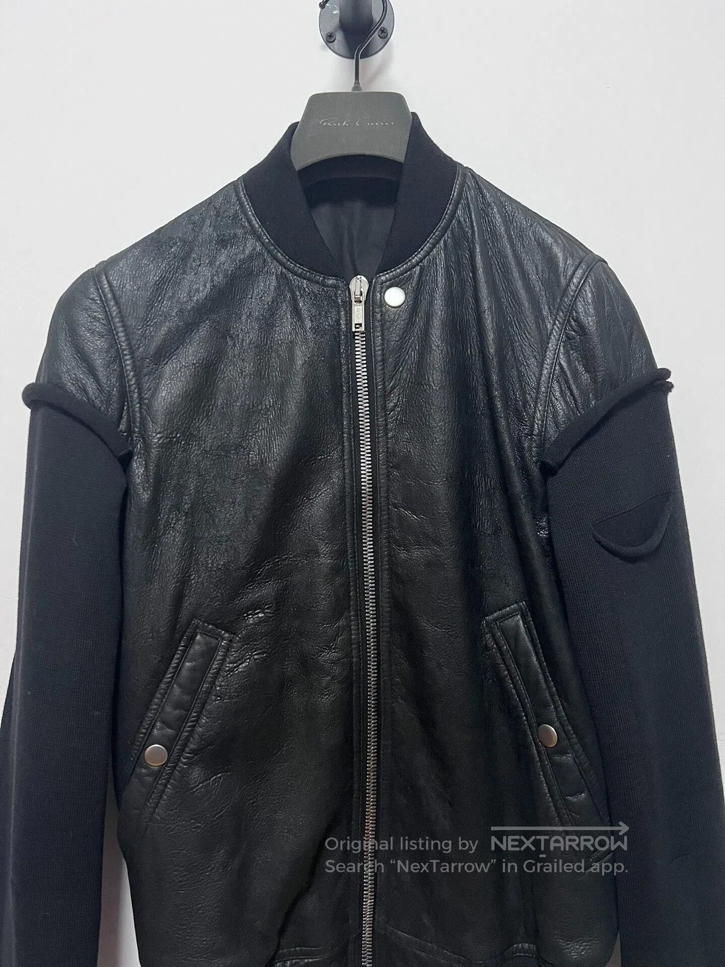 Rick Owens Rick Owens Black Lambskin MA. Size US M / EU 48-50 / 2 - 2 Thumbnail