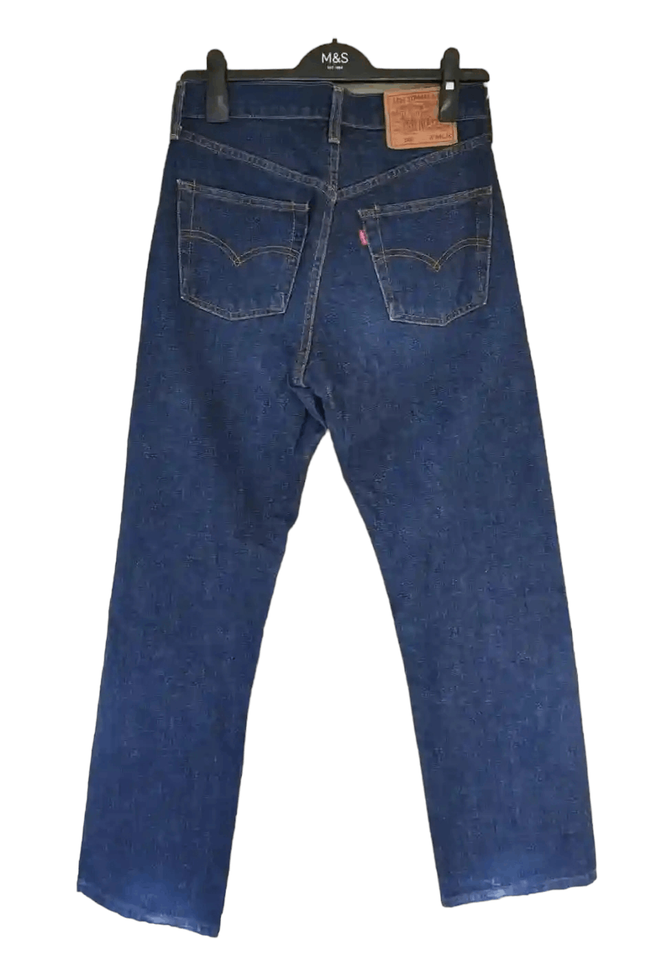 Levi's Vintage Clothing Big E Vintage Levi's 502 Selvedge Denim Size US 29 - 2 Thumbnail