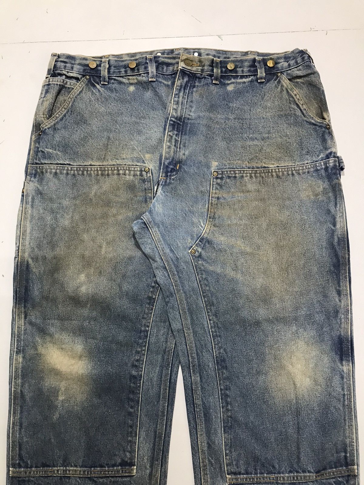 Carhartt Vintage Carhartt B07 DNM dusty double knee workwear 46x31.5 Size US 44 / EU 60 - 5 Thumbnail