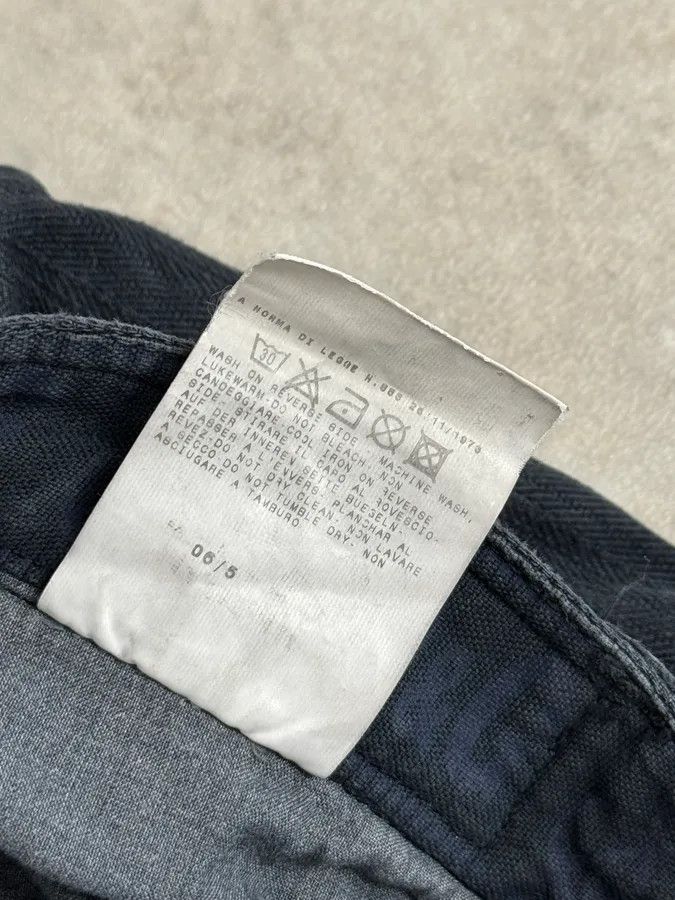 Dolce & Gabbana AW2006 Dolce & Gabbana Navy Multi-Pocket Cargo Pants Size 28" / US 6 / IT 42 - 13 Thumbnail