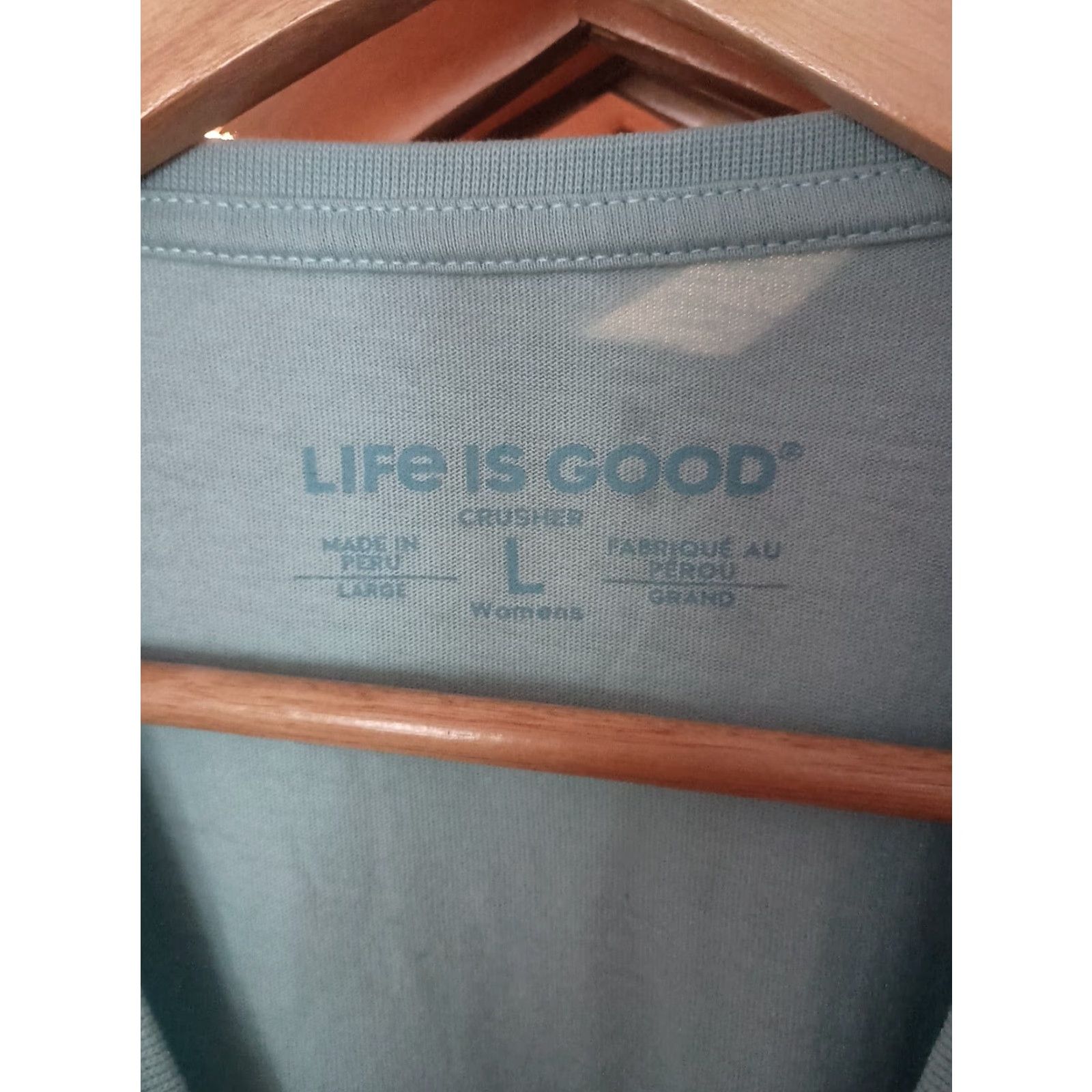 Life is Good Life Is Good Women's Tee Chilly Dog Size L Peru Cotton Size L / US 10 / IT 46 - 2 Thumbnail