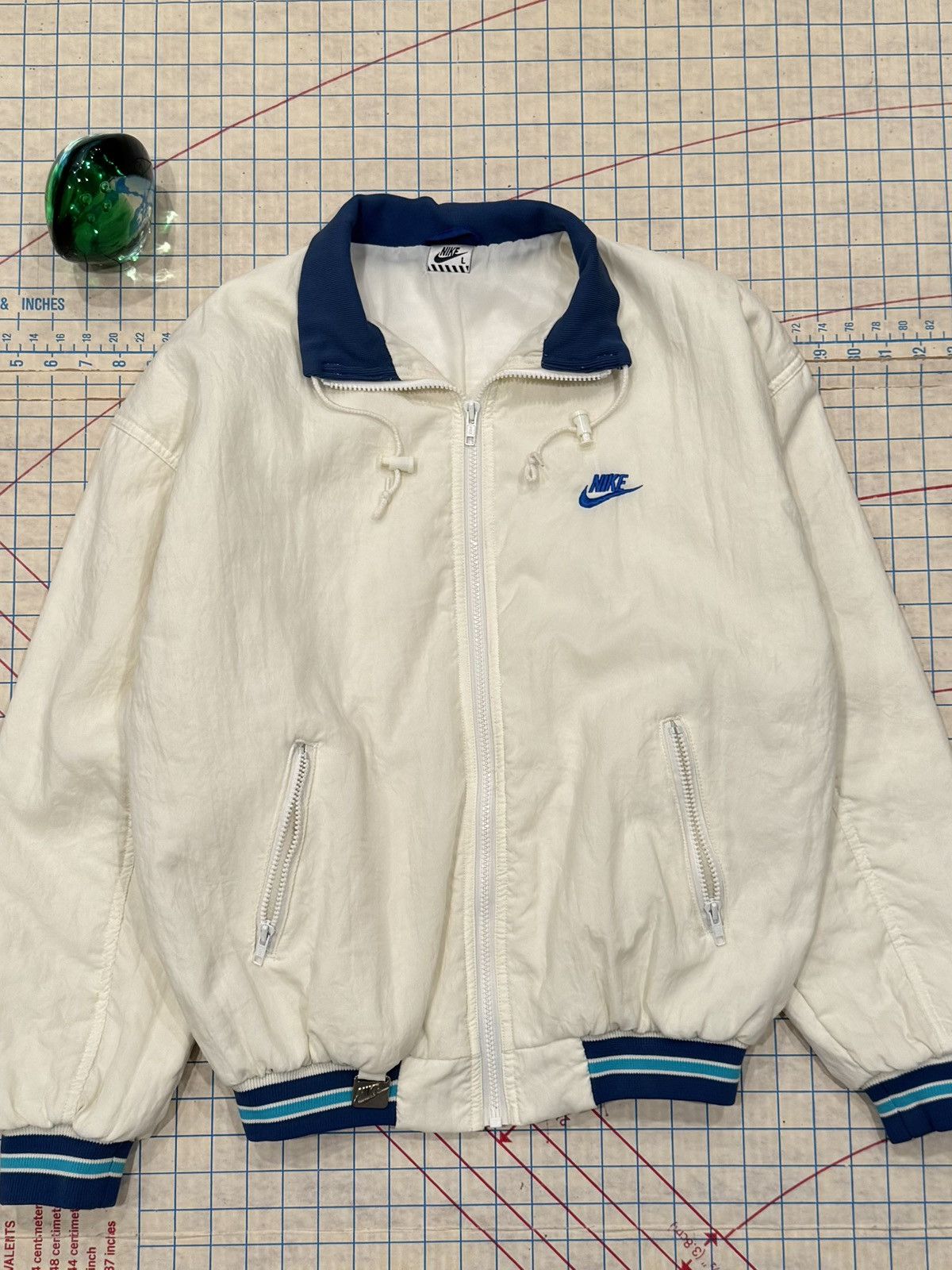 Nike Rare Vintage 80’s Nike Beaverton Oregon Full Zip Jacket Lrg Size US L / EU 52-54 / 3 - 5 Thumbnail