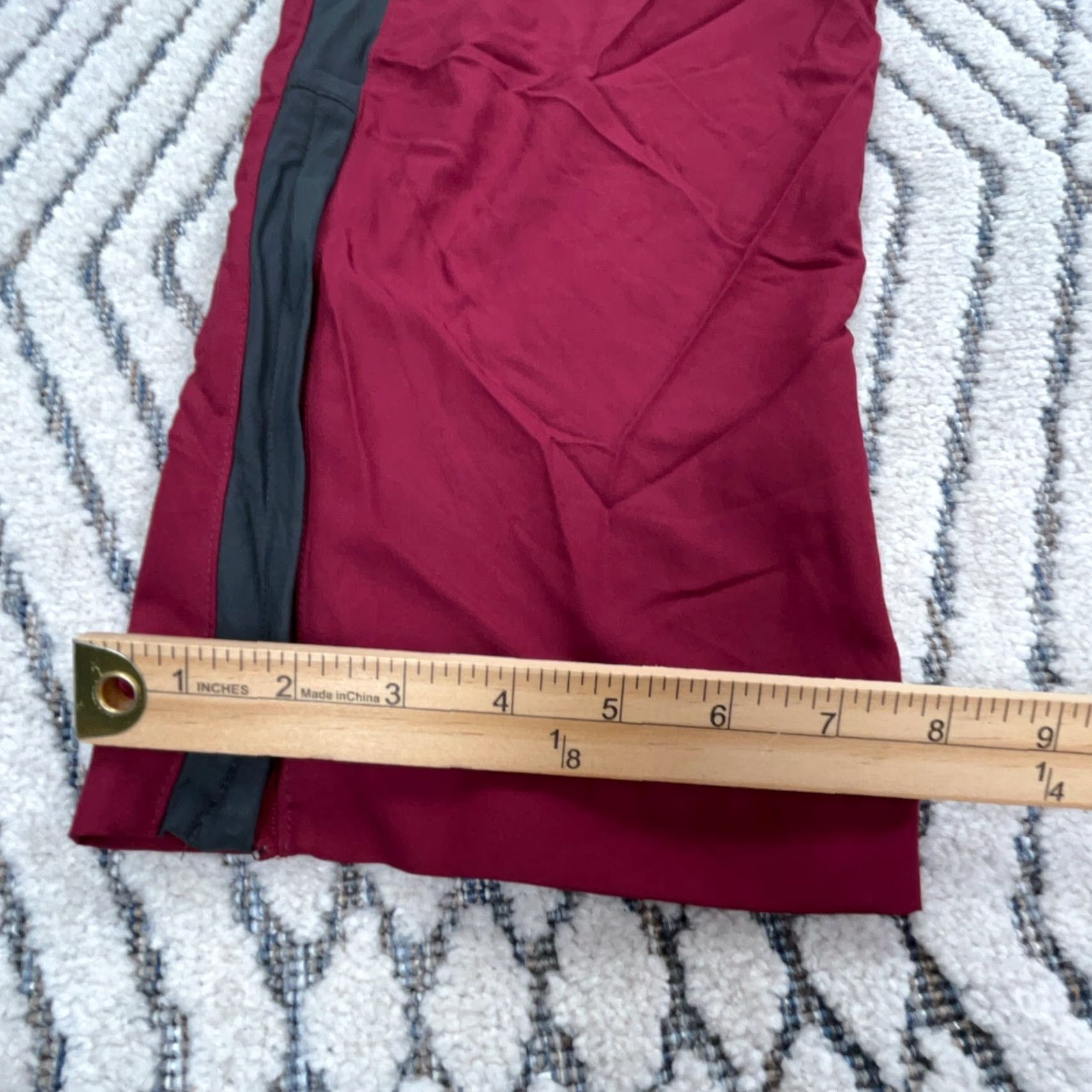 Nike Nike Pants Women XL Red Gray Track Pants Windbreakers Joggers Dri Fit Unlined Size 40" / US 18 - 7 Thumbnail