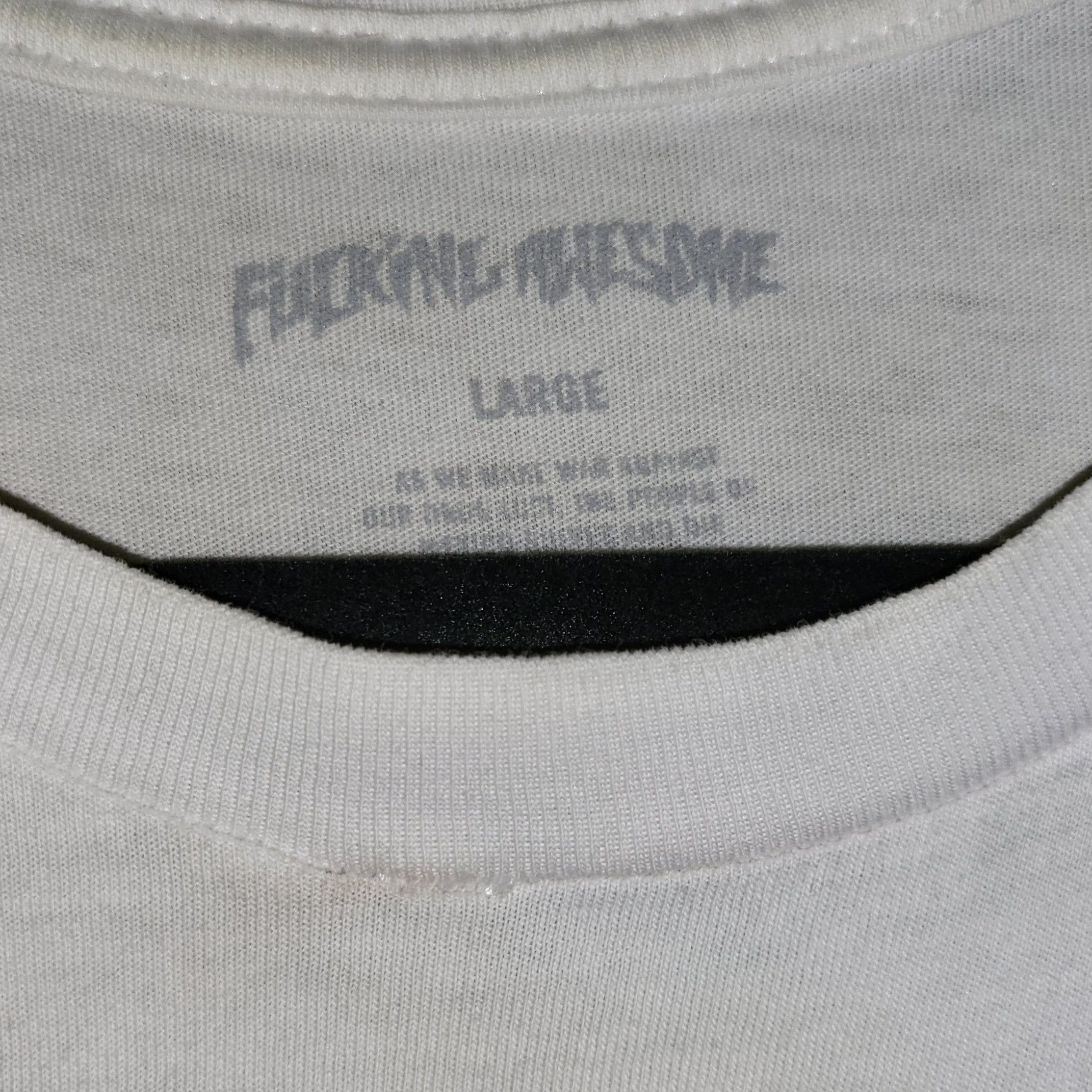 Fucking Awesome 2015 Reaper tee *tour exclusive* Size US L / EU 52-54 / 3 - 4 Thumbnail