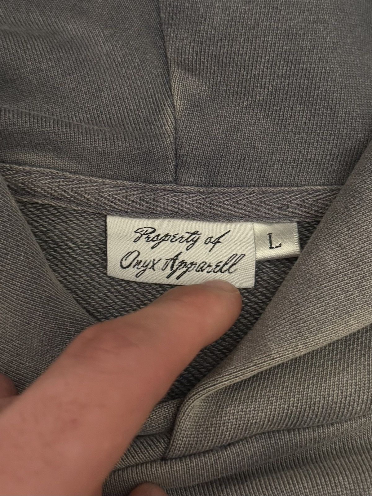 Other Onyx ‘In Time’ Hoodie Acid Grey Size US L / EU 52-54 / 3 - 4 Thumbnail