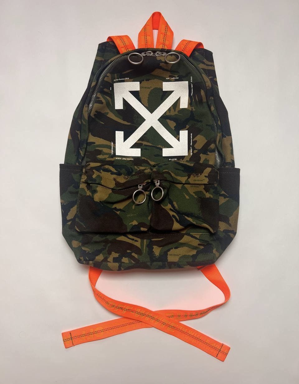 Off-White NWT🏷️ Off-White Multicolour Camouflage Backpack Size ONE SIZE - 1 Thumbnail