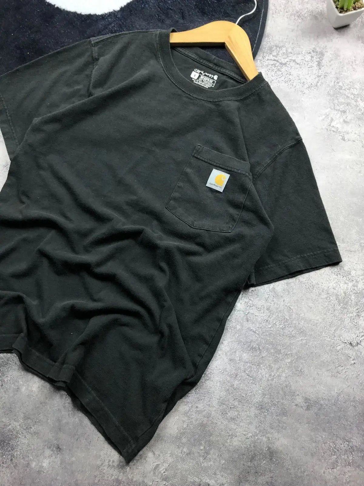 Carhartt CARHARTT Vintage Mini Logo Casual Streetwear T shirt Navy Size US S / EU 44-46 / 1 - 2 Thumbnail