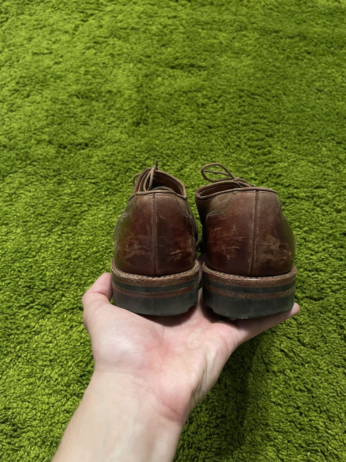 Crockett & Jones × Genuine Leather × Vintage Crockett & Jones real leather shoes Size US 8.5 / EU 41-42 - 6 Thumbnail