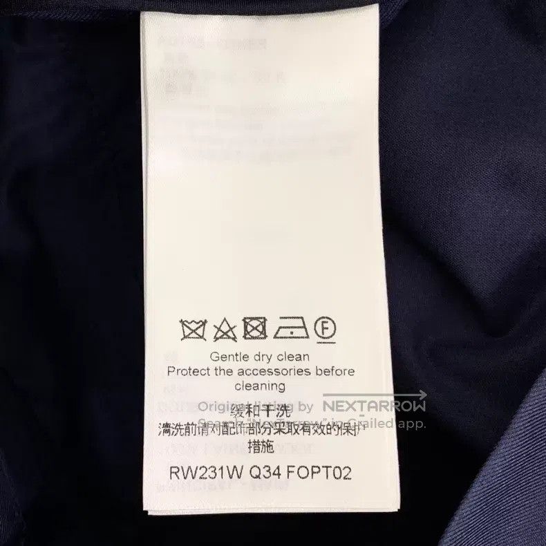 Louis Vuitton Louis Vuitton 23 navy wool drawstring casual straight leg Size US 38 / EU 54 - 6 Thumbnail