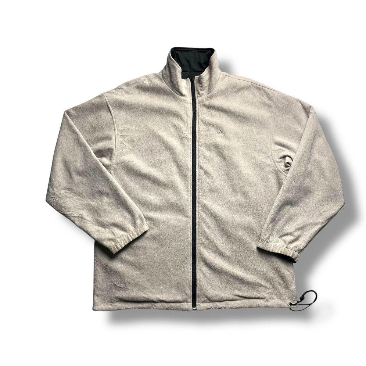 Adidas × Vintage VINTAGE 90s ADIDAS NYLON / FLEECE REVERSIBLE JACKET Size US L / EU 52-54 / 3 - 2 Thumbnail