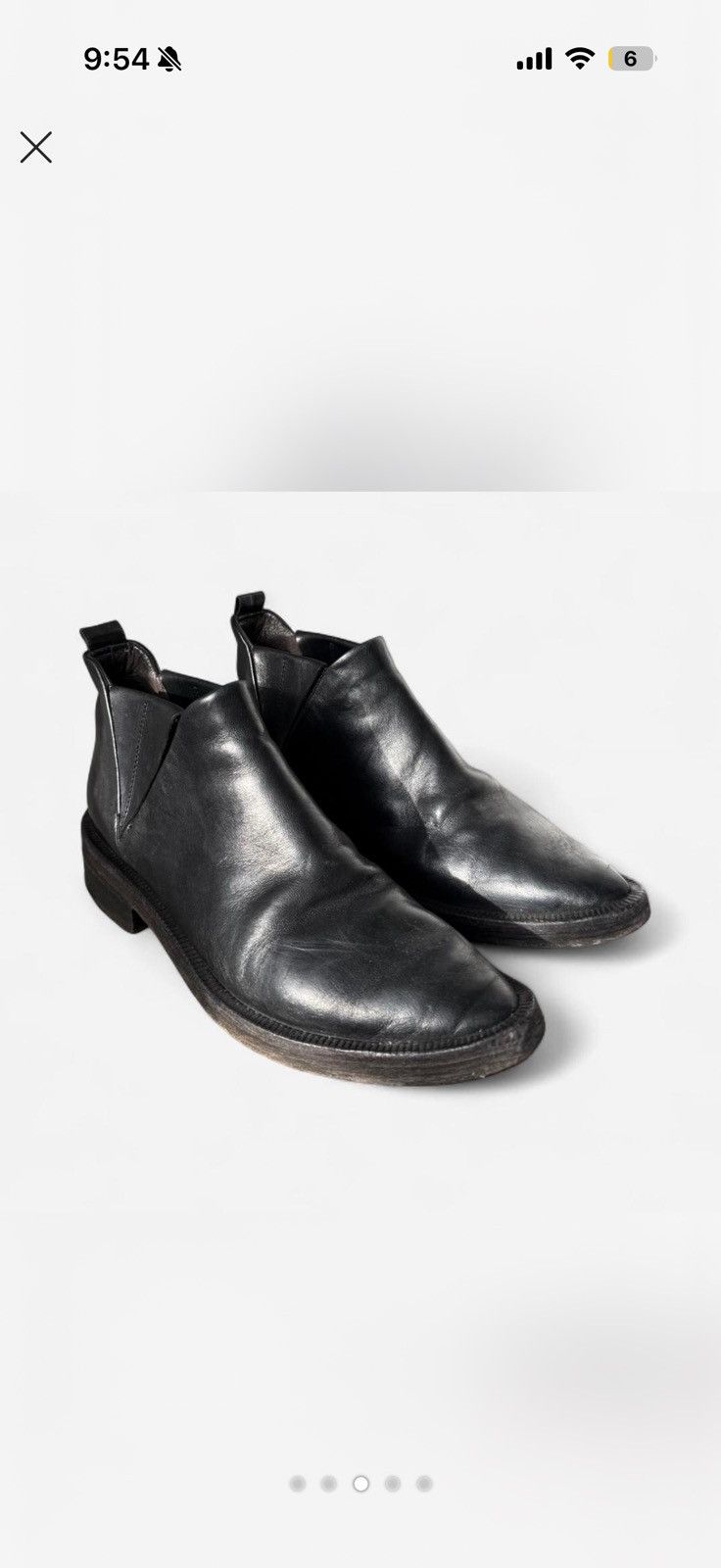Marsell Marsèll black leather Chelsea boots Size US 7 / IT 37 - 1 Thumbnail