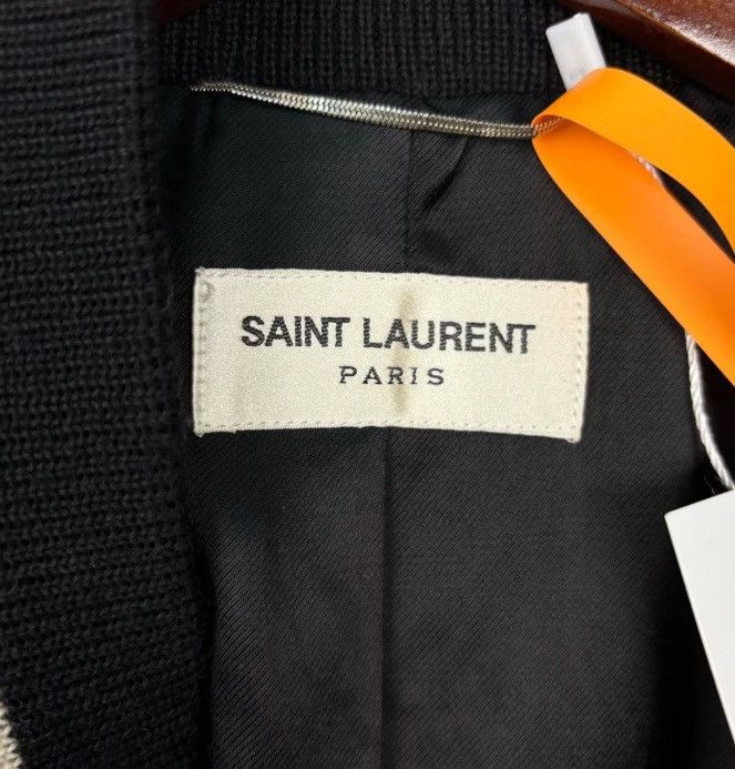 Saint Laurent Paris × Yves Saint Laurent Saint Laurent SLP Black Teddy Baseball Jacket2410-Nextarrow Size US S / EU 44-46 / 1 - 3 Thumbnail