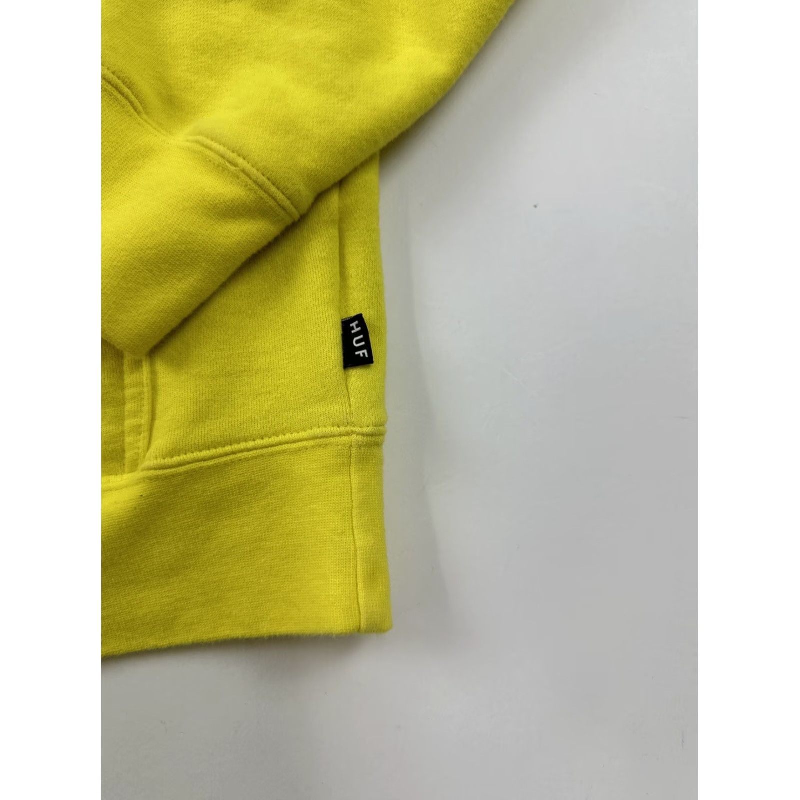 Huf Huff Hoodie Mens Size S Yellow City Roses Embroidered Hooded Pockets Pullover Size US S / EU 44-46 / 1 - 3 Thumbnail