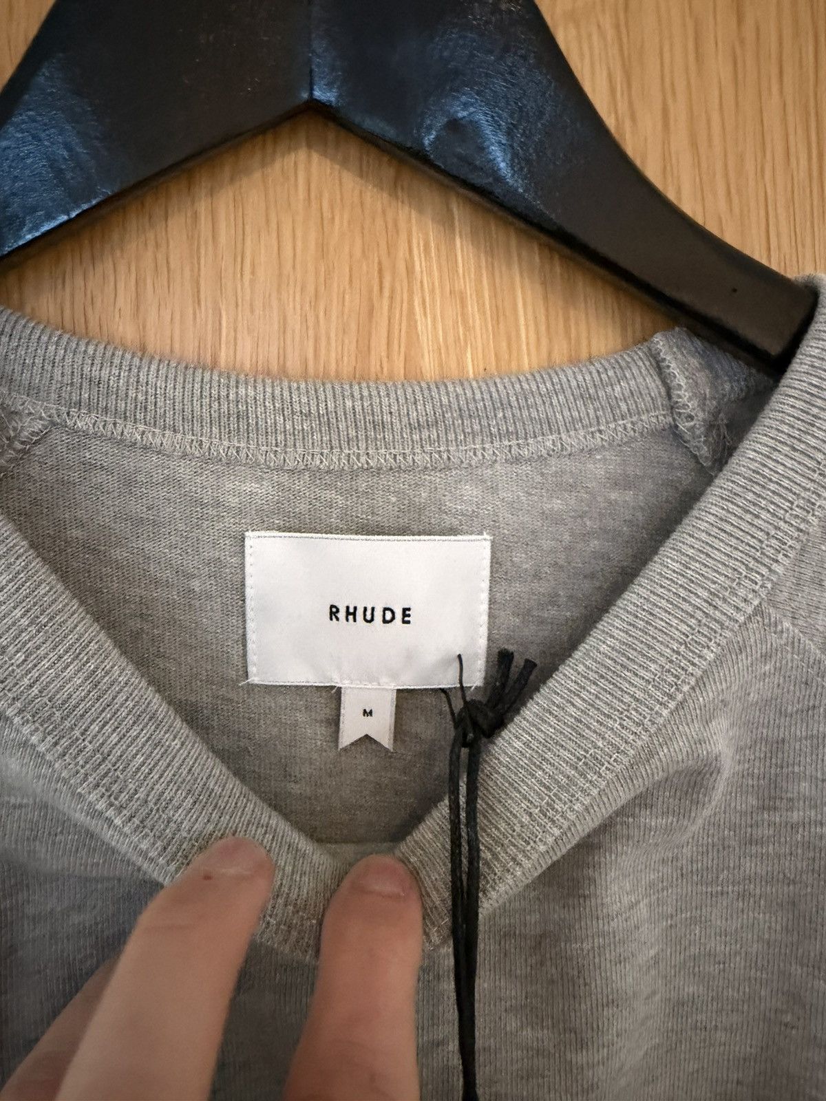 Rhude Rhude classique Raglan Tshirt SS26 Size US M / EU 48-50 / 2 - 3 Thumbnail