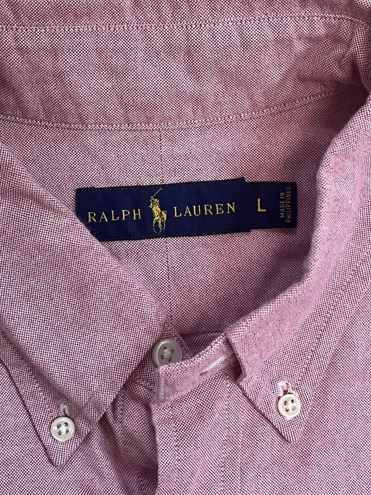 Polo Ralph Lauren × Ralph Lauren × Vintage Polo Ralph Lauren Shirt Size US L / EU 52-54 / 3 - 3 Thumbnail