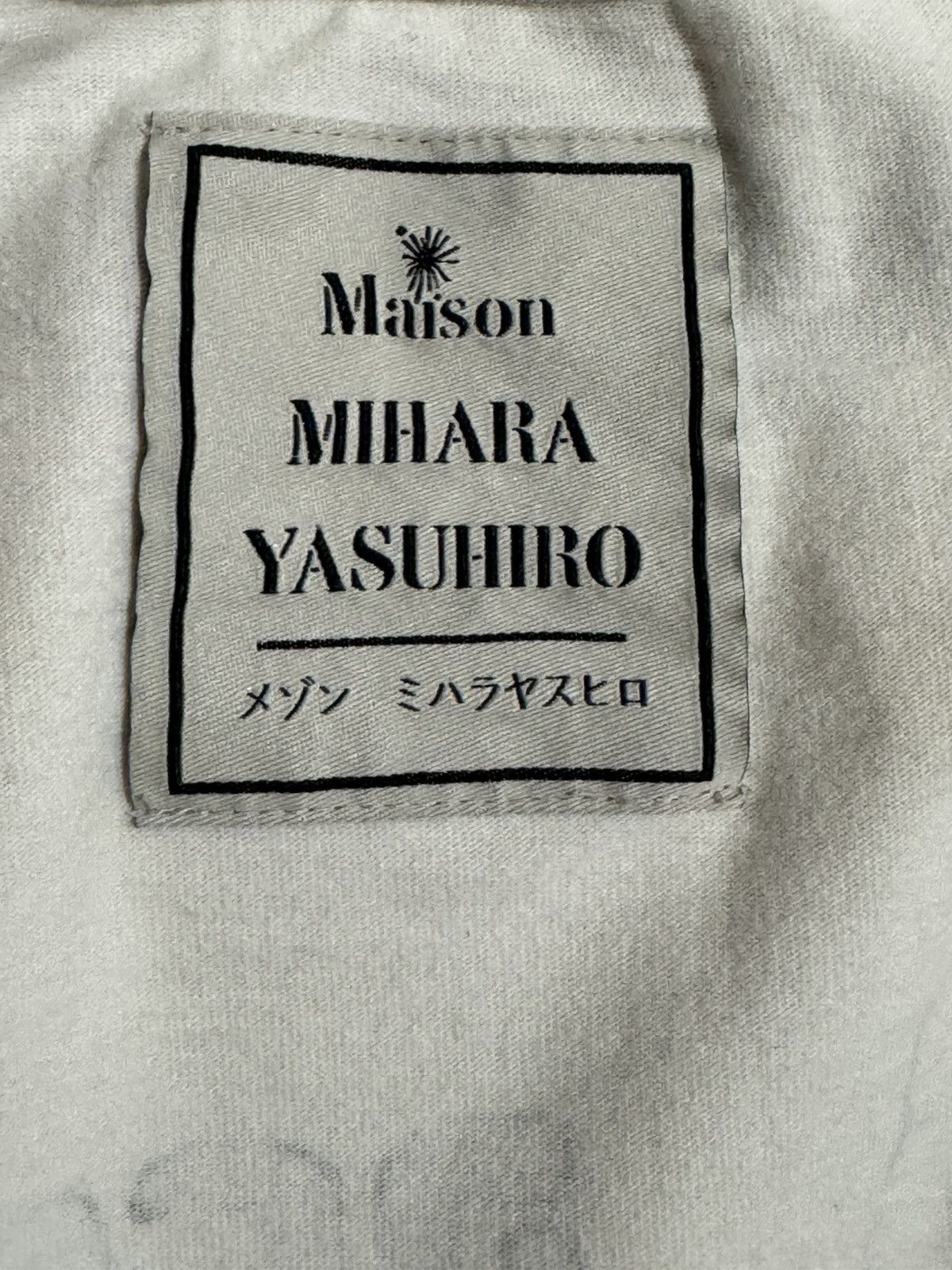 Maison MIHARA YASUHIRO maison mihara yasuhiro distressed tee Size US XXL / EU 58 / 5 - 12 Thumbnail