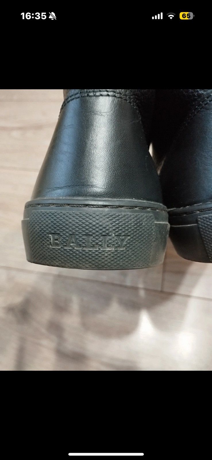 Bally Bally Hershal sneakers leather black size 43 us 10 Size US 10 / EU 43 - 4 Thumbnail