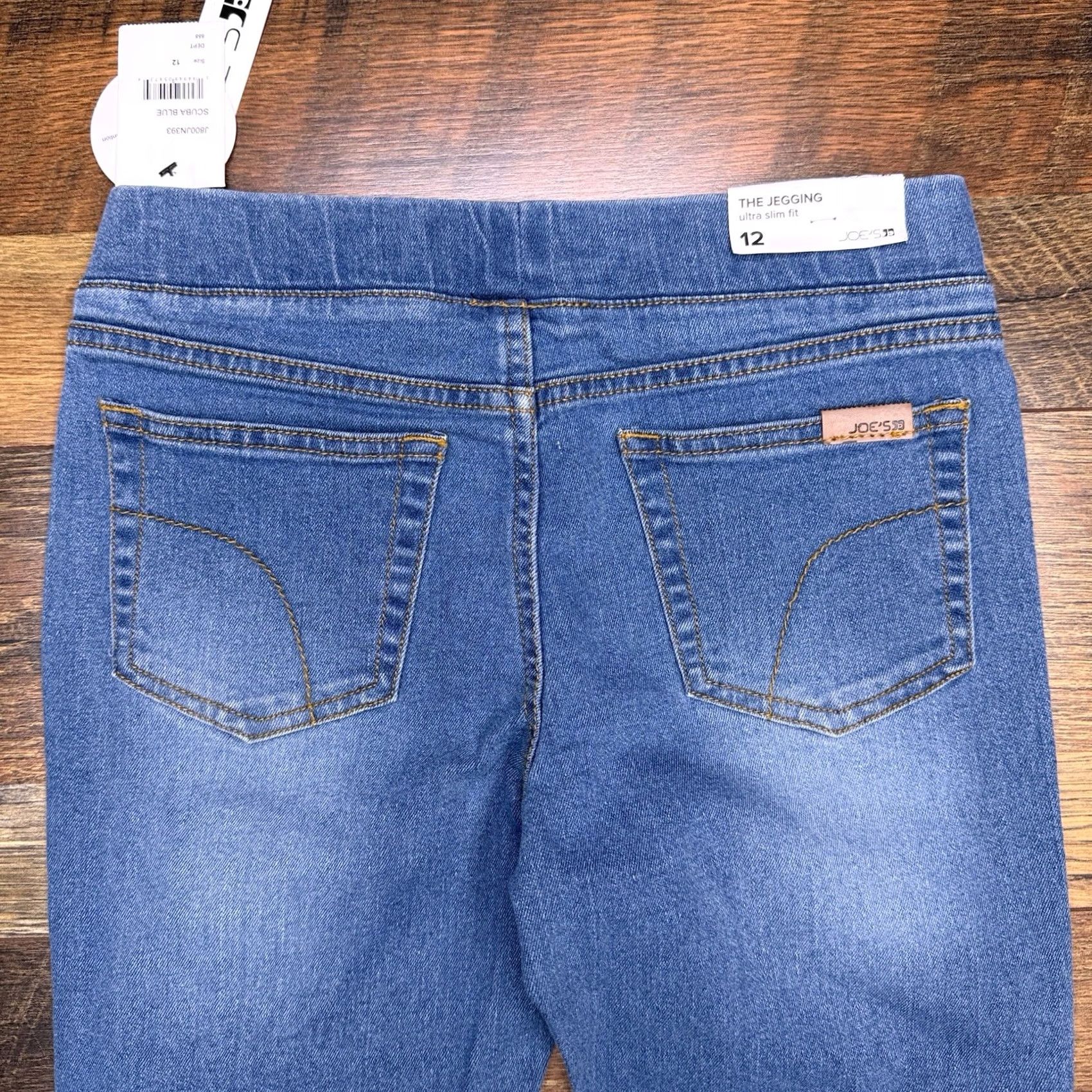 Vintage Joe's Jeans Jegging Womens 12 Low Rise Stretch Slim Jeans Blue 25 In Inseam Logo Size 34" / US 12 / IT 48 - 7 Thumbnail