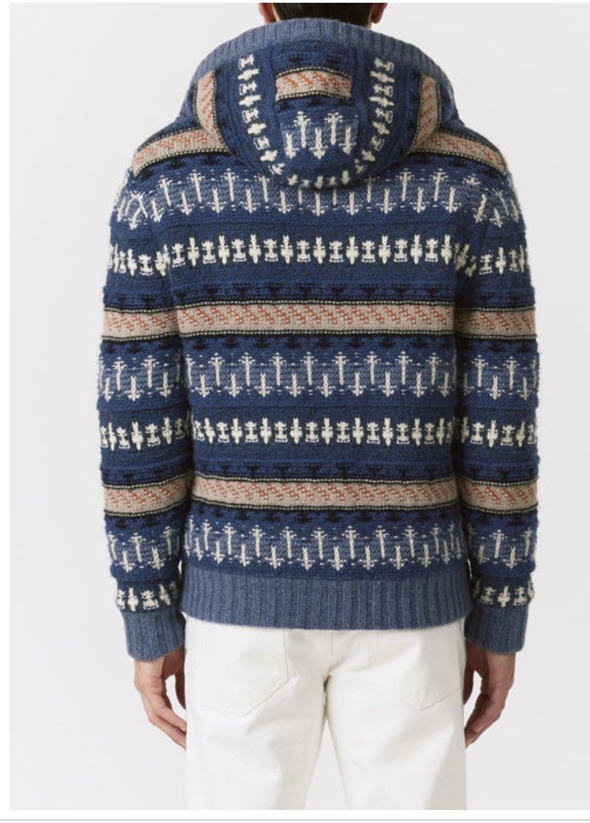 Loro Piana o1srvl11e1224 Cashmere Hooded Bomber Jacket in Multicolor Size US S / EU 44-46 / 1 - 2 Thumbnail