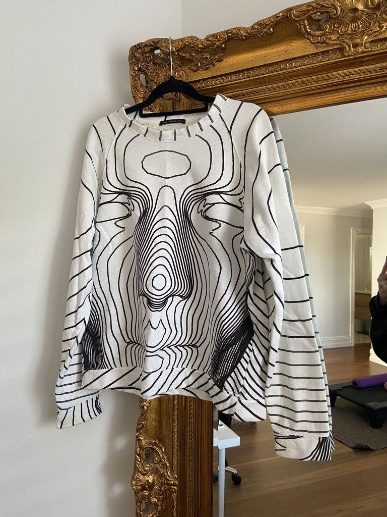 Christopher Kane Digital Face Print Sweatshirt Size US L / EU 52-54 / 3 - 6 Thumbnail
